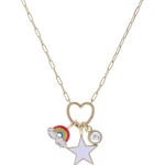 jane marie rainbow star necklace