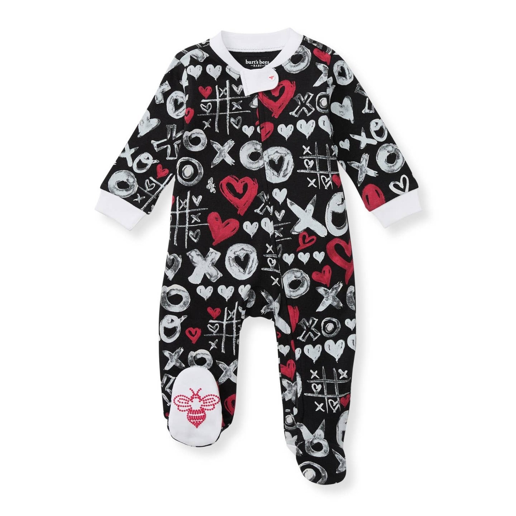 burt's bees tic tac heart onesie