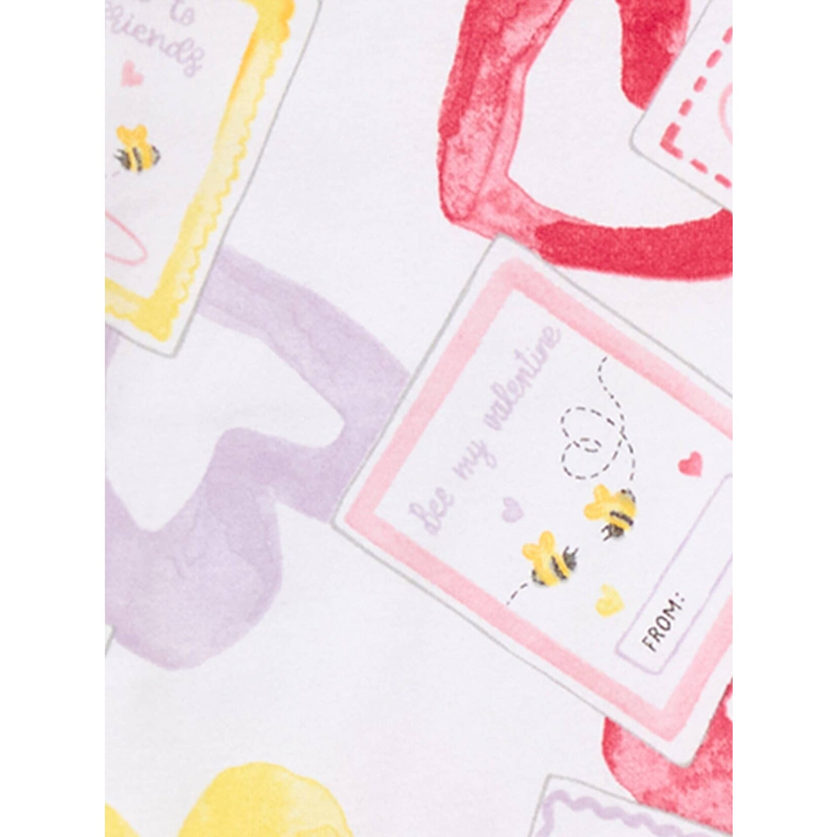 burt's bees be mine valentine onesie