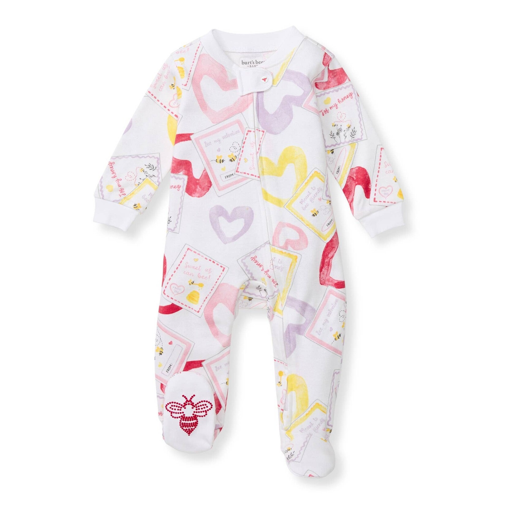 burt's bees be mine valentine onesie