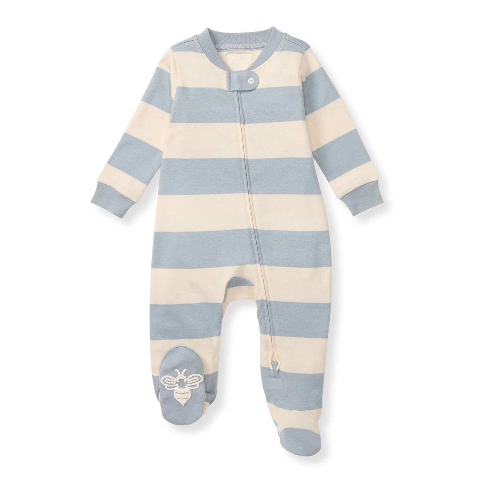 burt's bees blue stripe sleeper