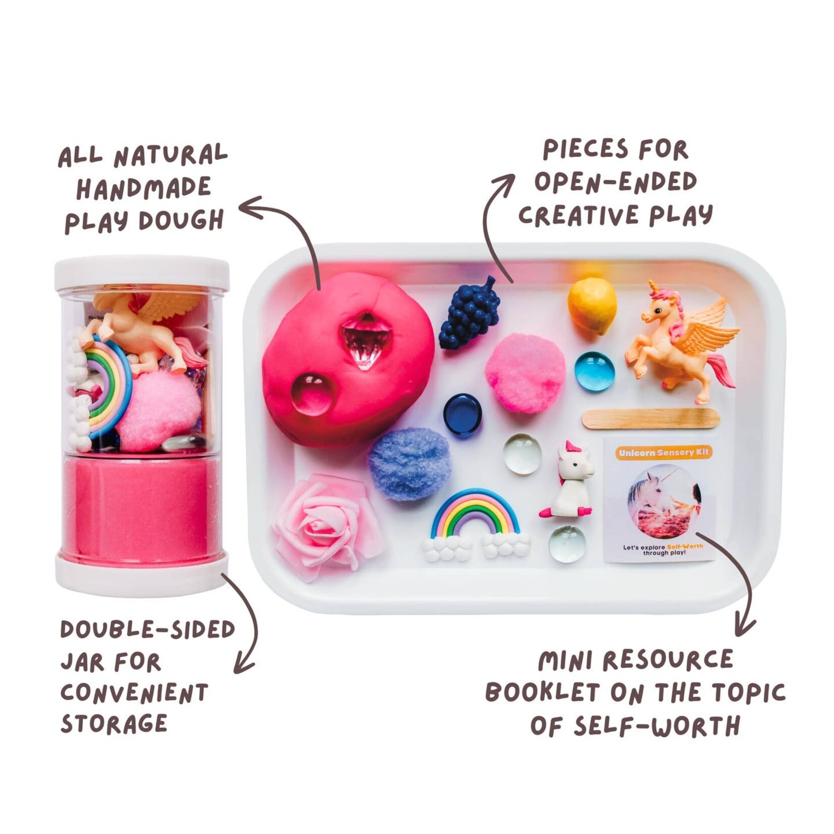 present not perfect unicorn sensory kit