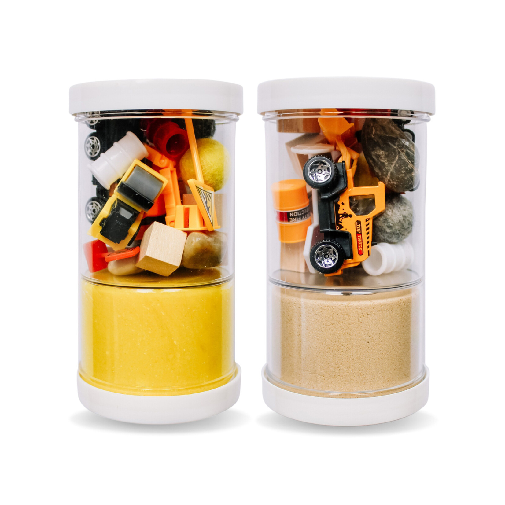 present not perfect construction sensory kit