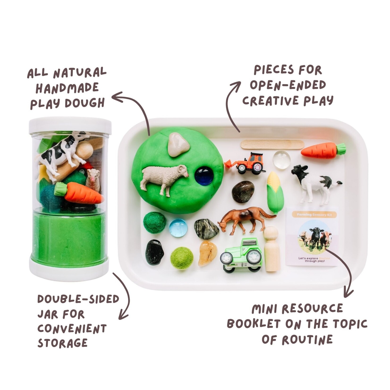 present not perfect farming sensory kit