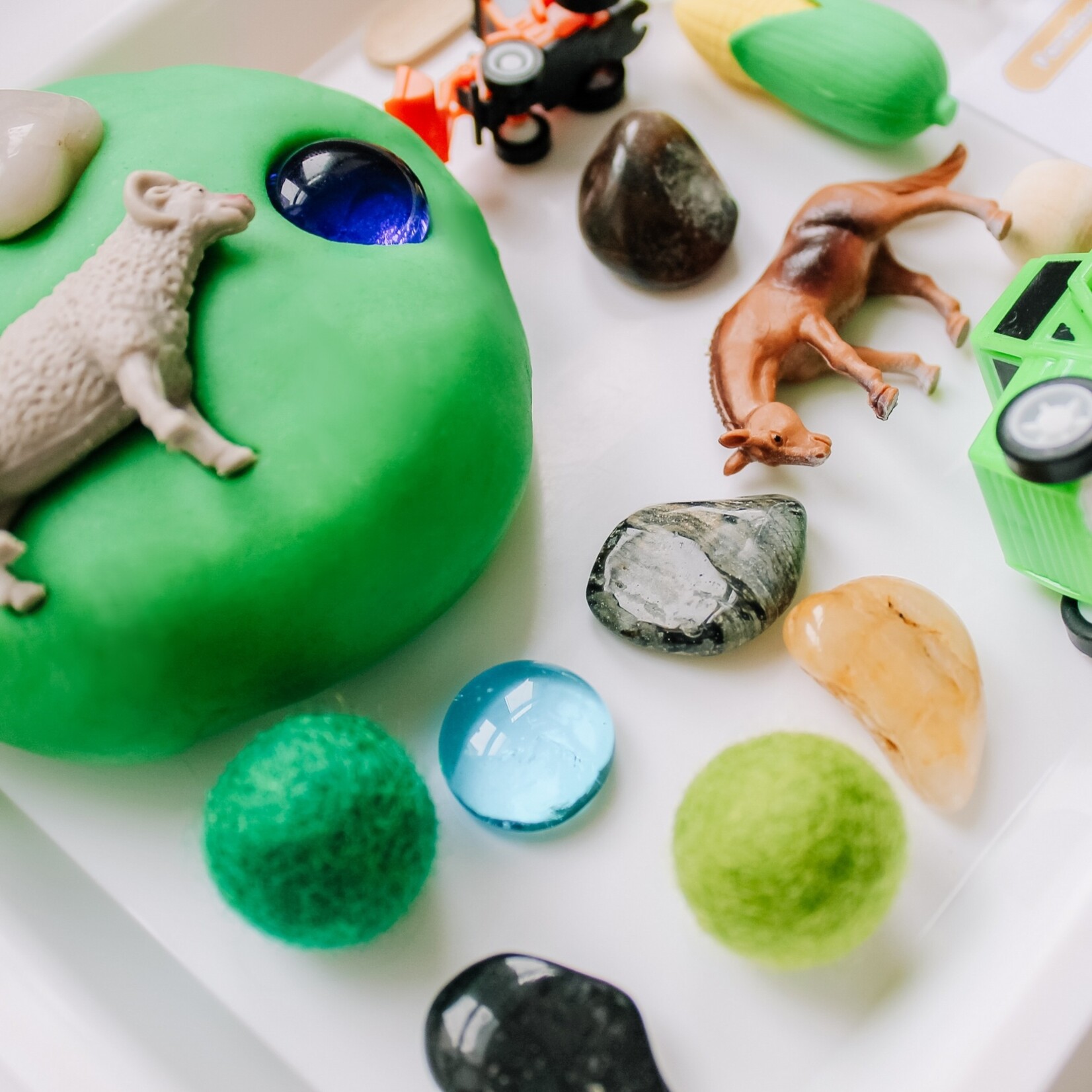 present not perfect farming sensory kit