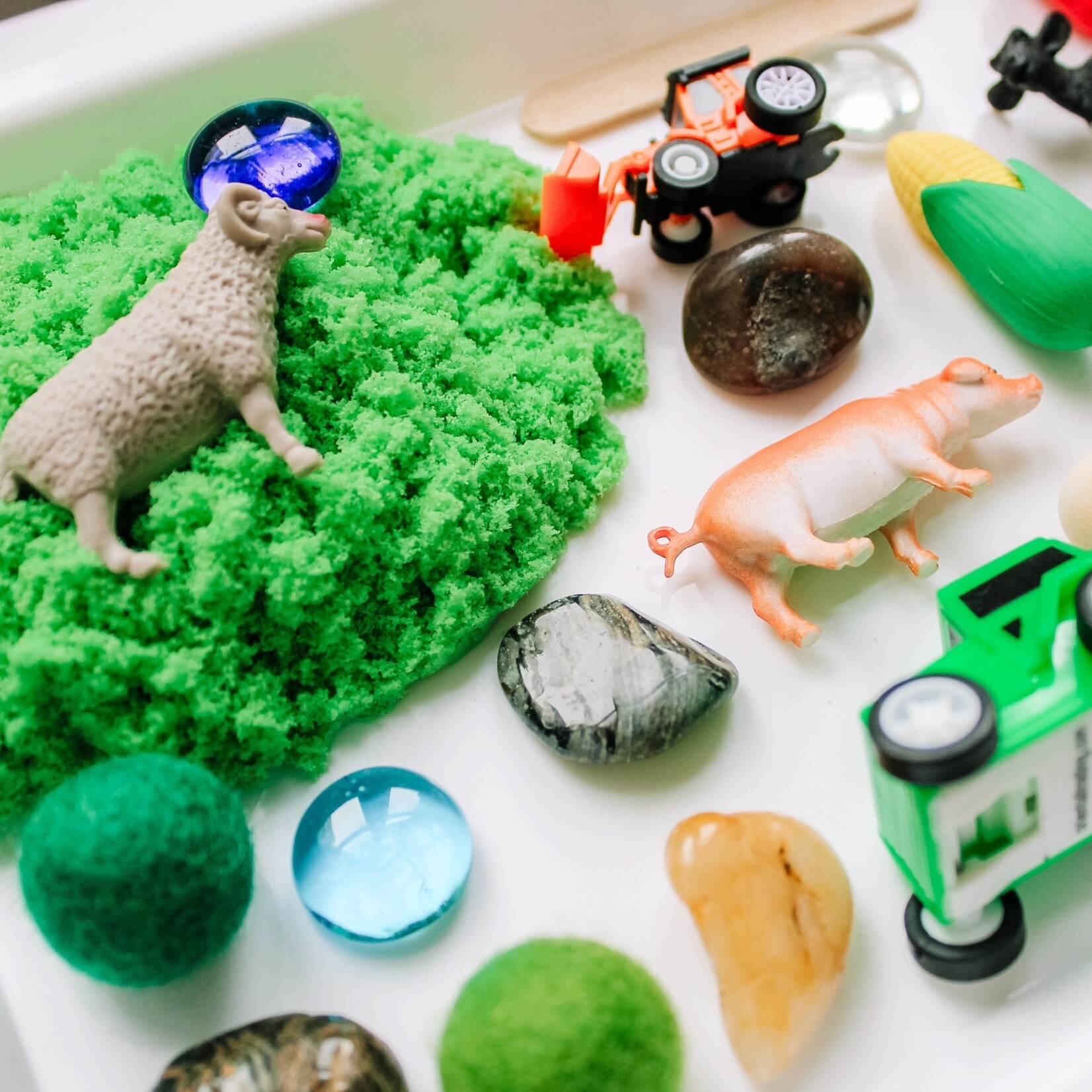 present not perfect farming sensory kit