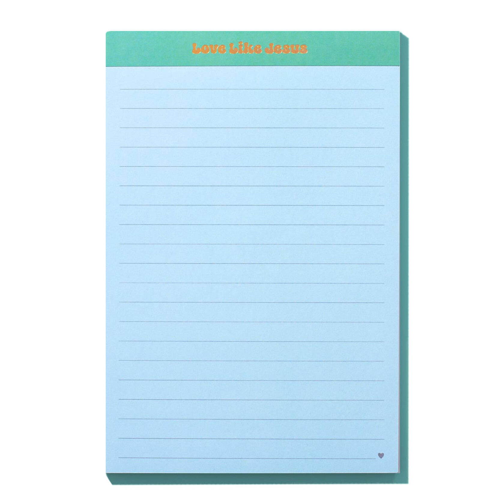 taylor elliott love like Jesus notepad
