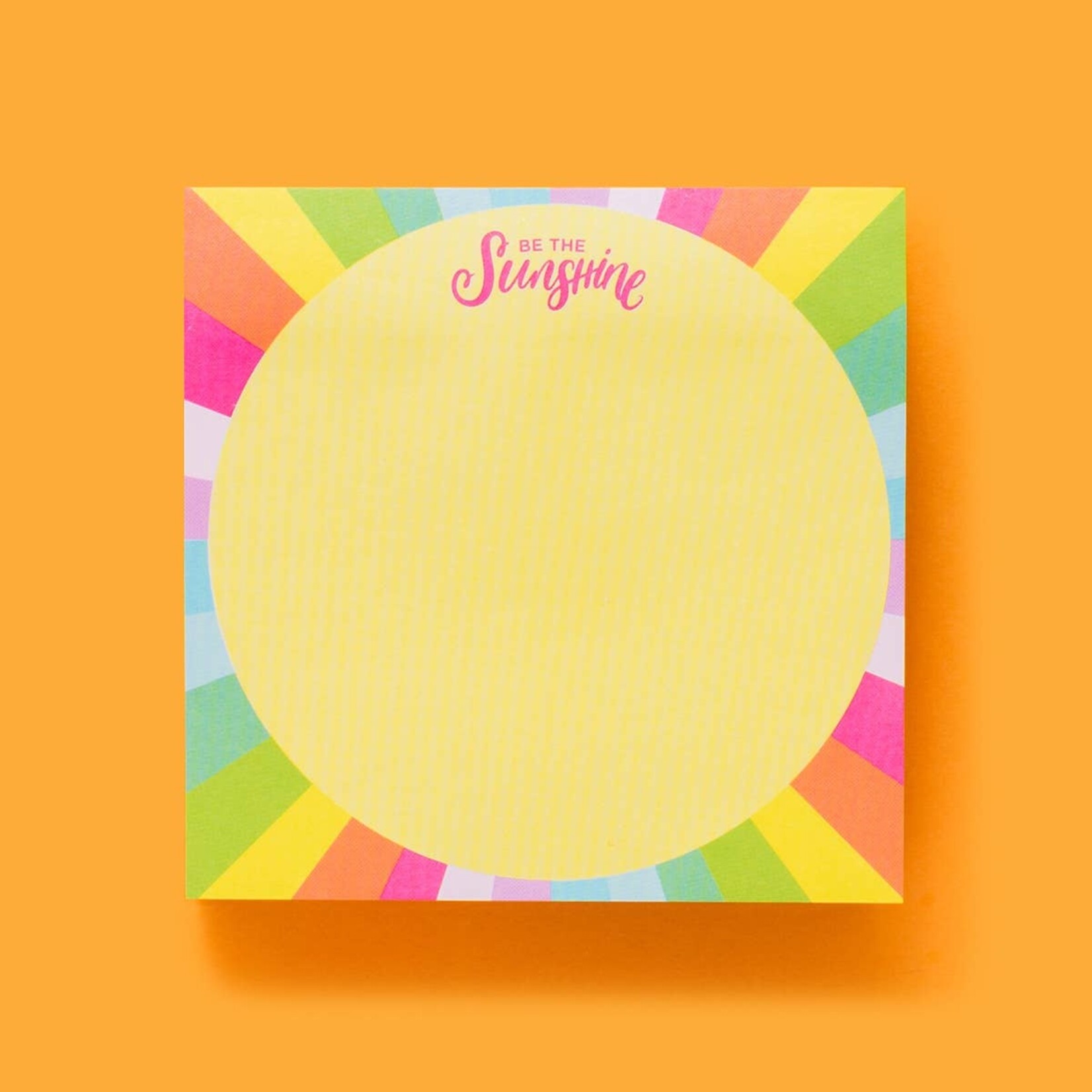 taylor elliott be the sunshine sticky notepad