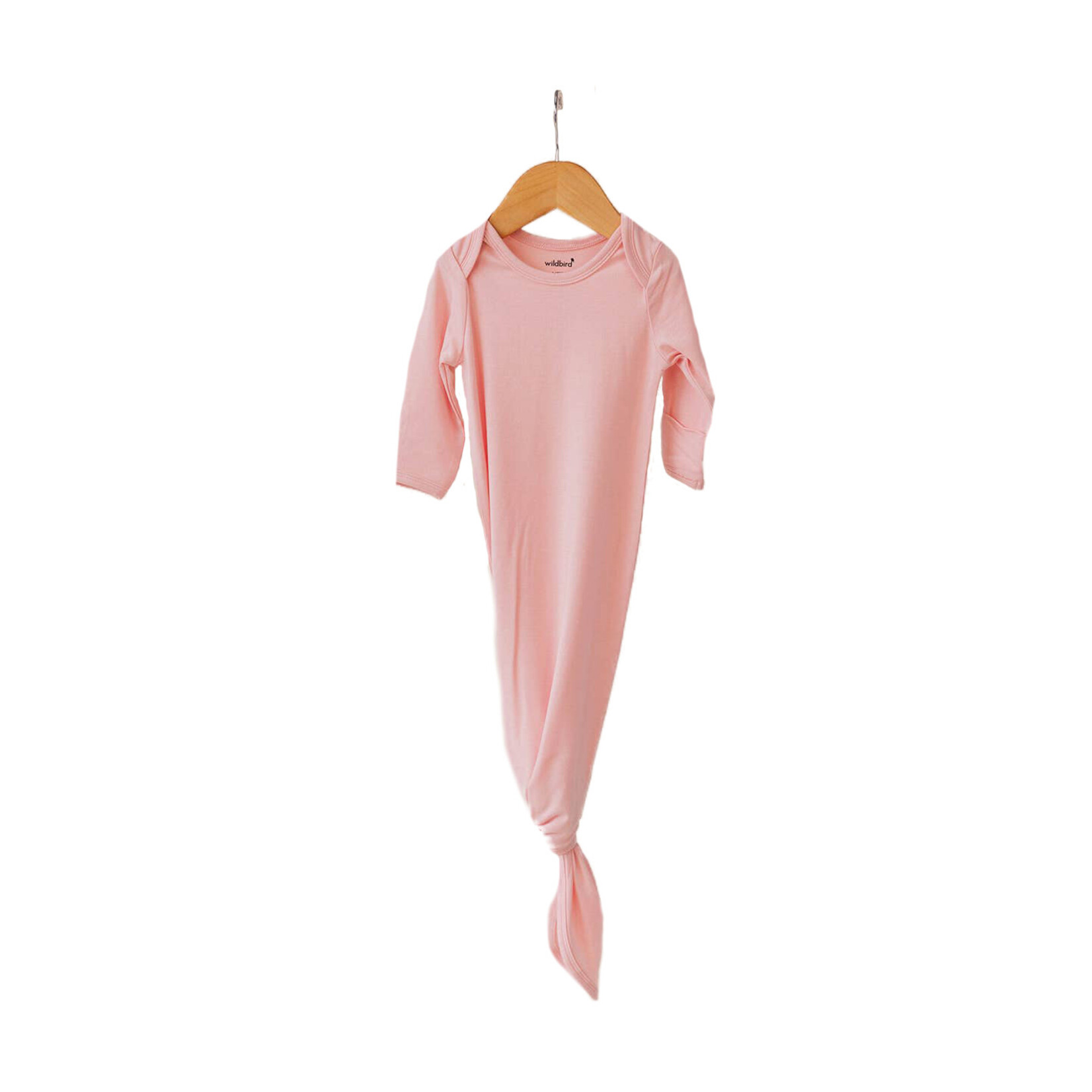 wildbird newborn pink sleep gown