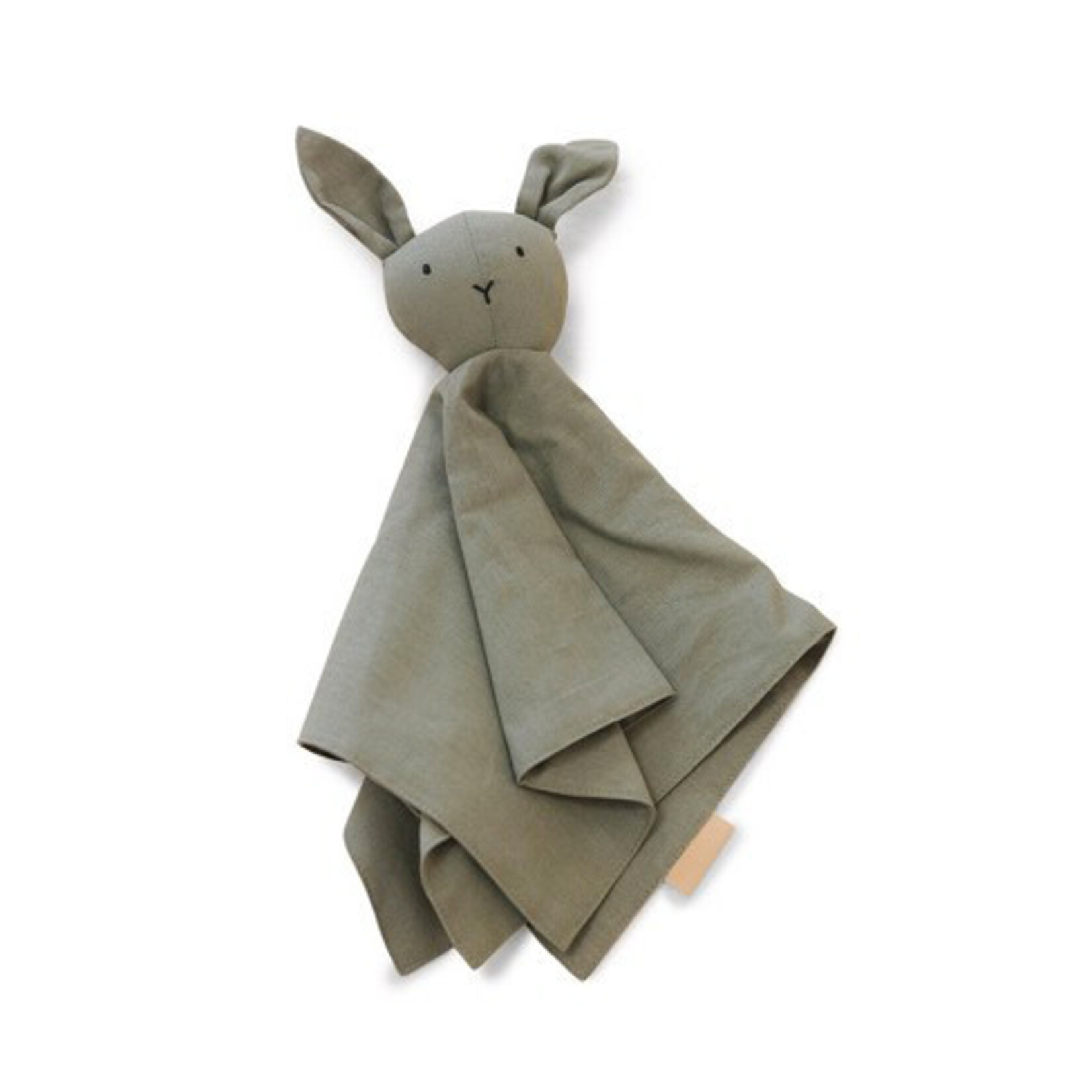 wildbird sage green bunny lovey