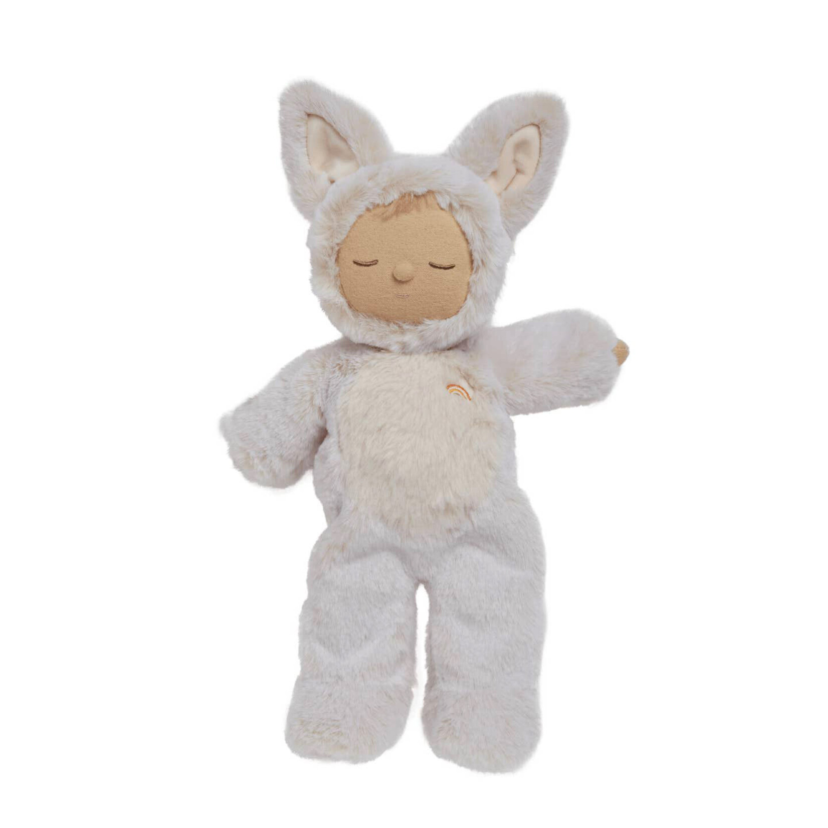 olli ella white fox cozy dinkum doll