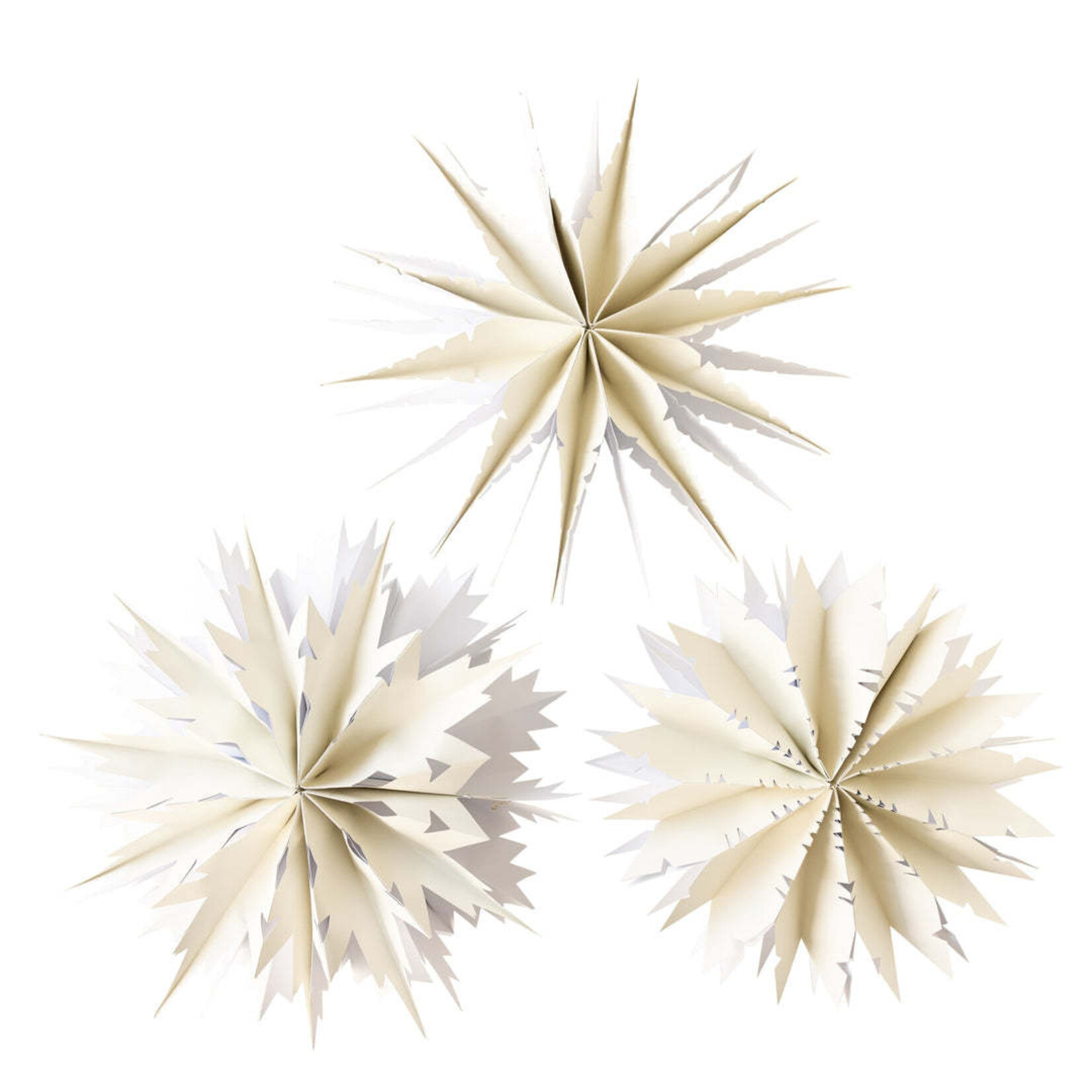 my mind's eye cream stars party fan set