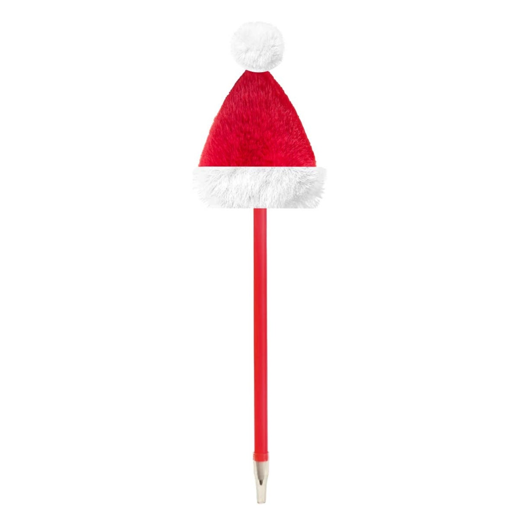 soiree-sisters santa hat fuzzy pen