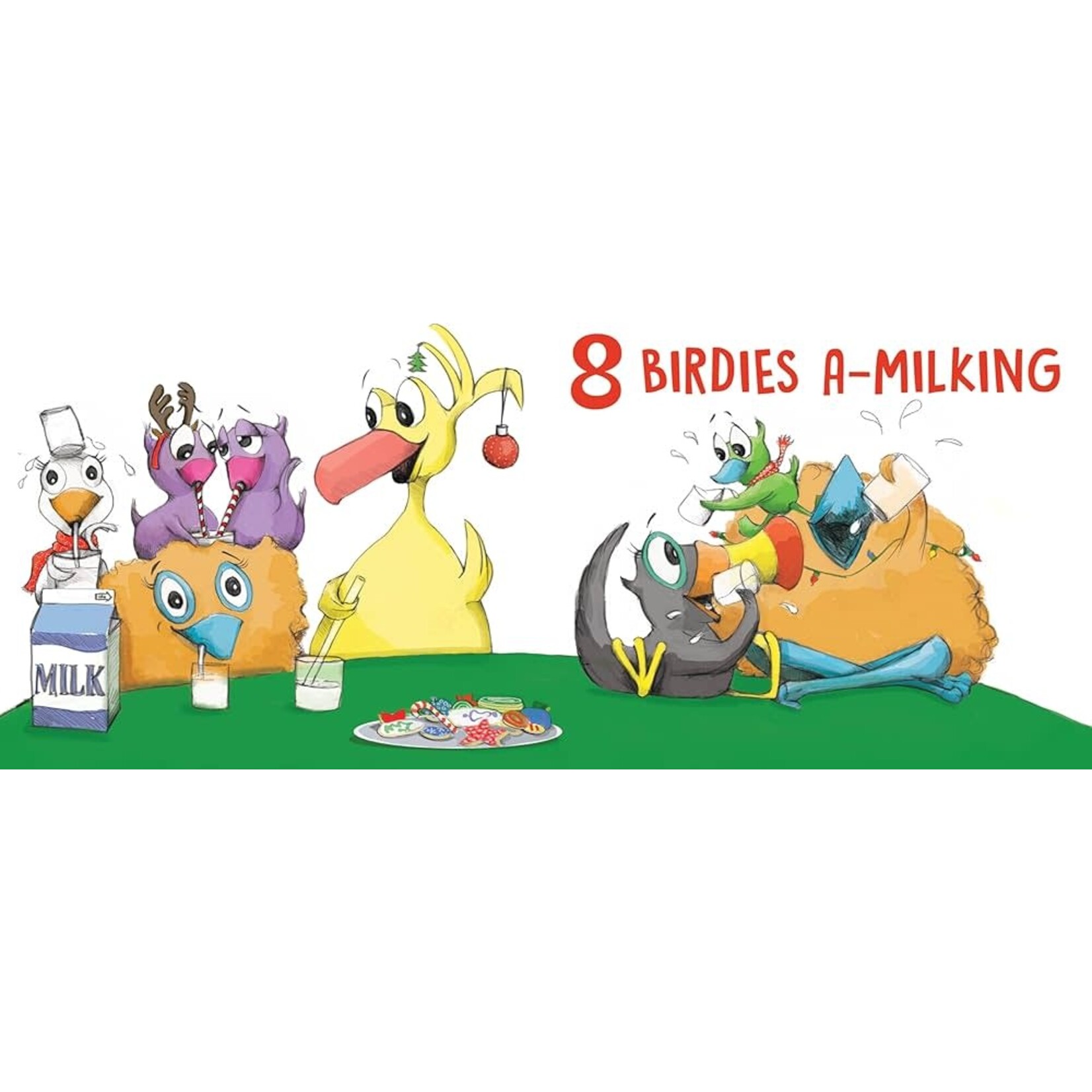 the twelve birdies of christmas