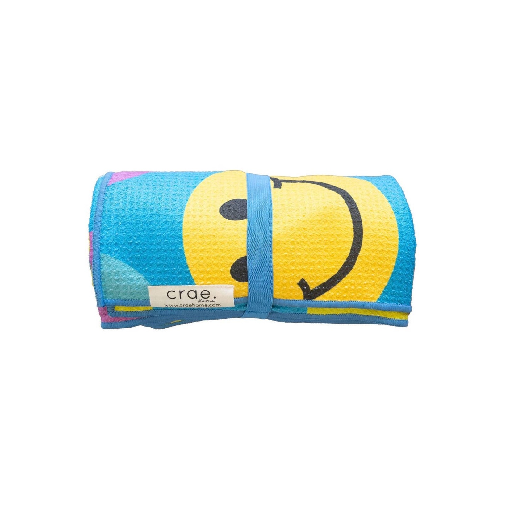 crae. home smiley REVERSIBLE pool towel