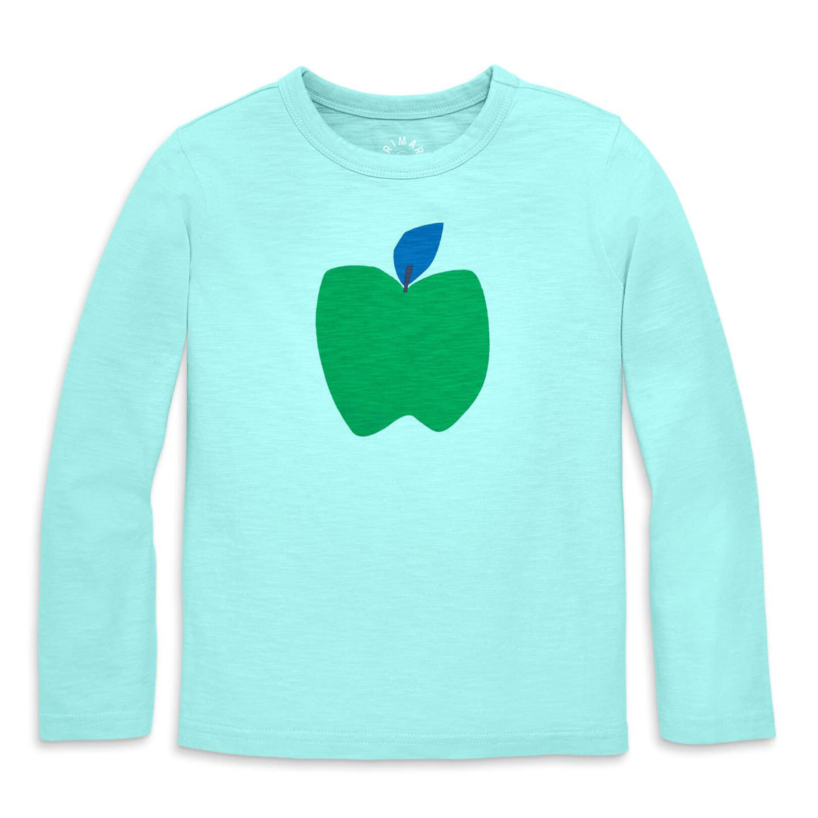 primary green apple shirt