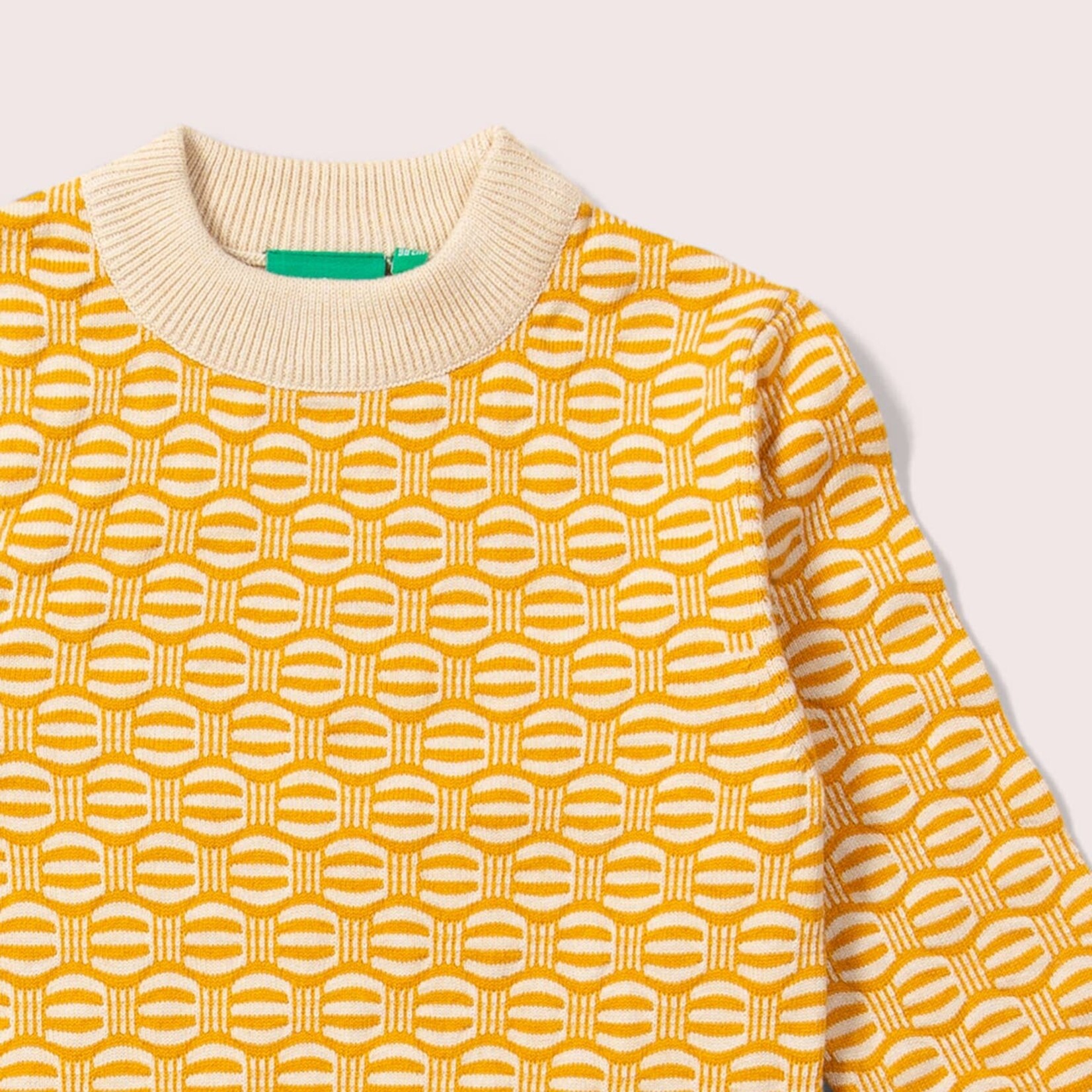 little green radicals gold ripple print sweater