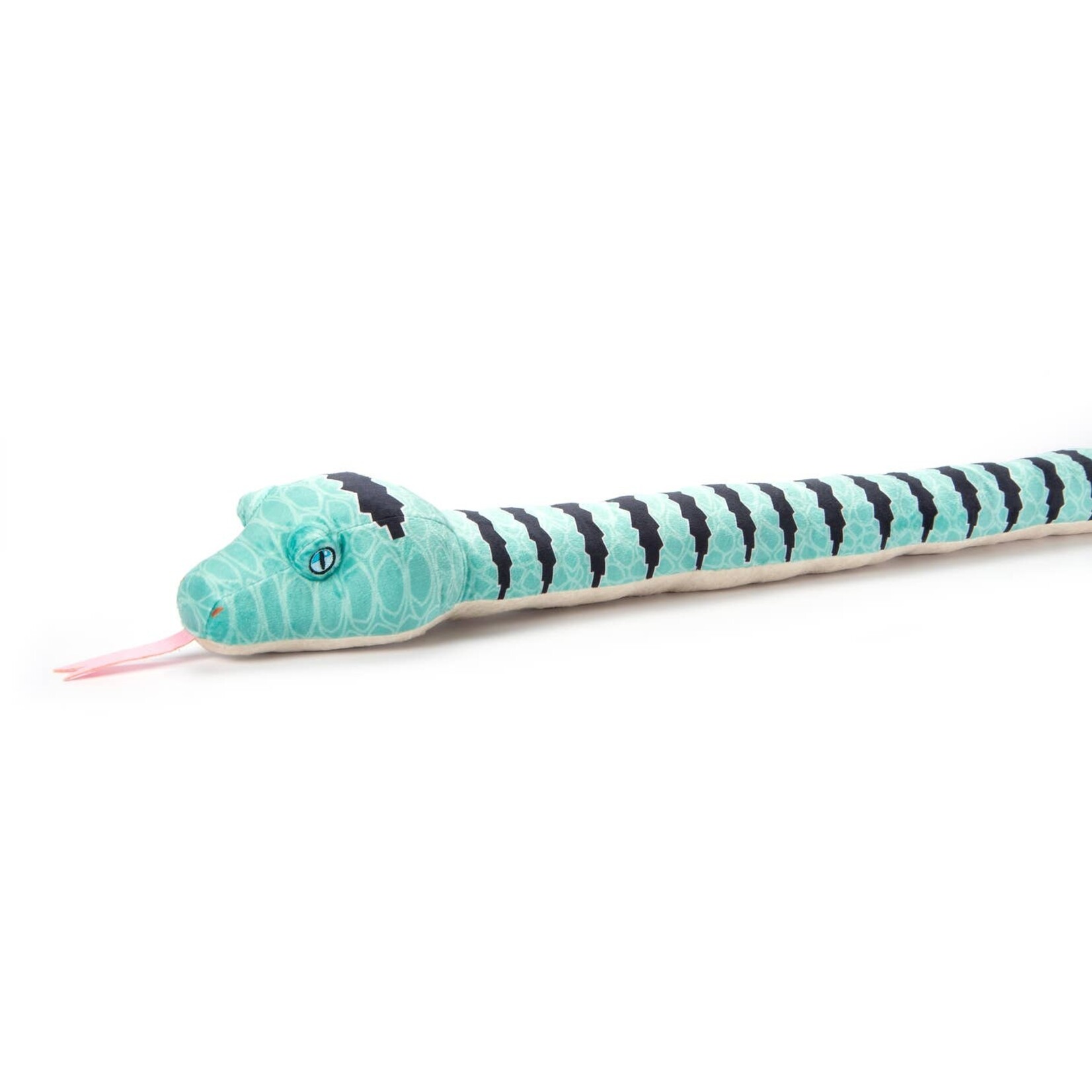 earth keeperz 54" teal rattlesnake
