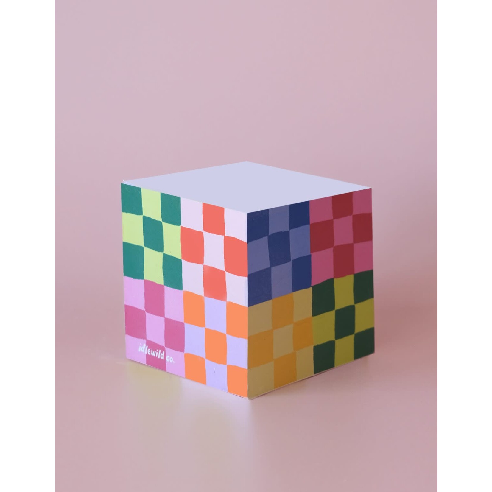 idlewild co. rainbow check sticky notes