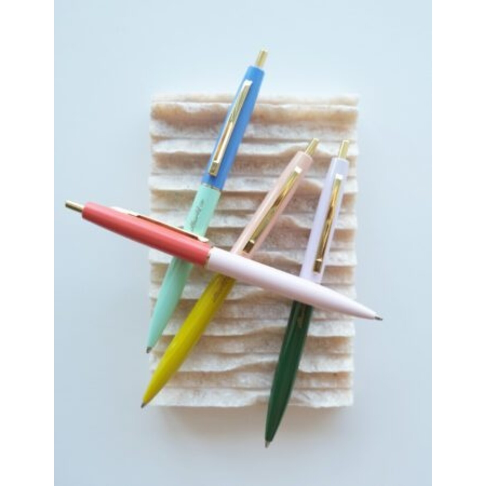 idlewild co. rainbow retro ball point pens