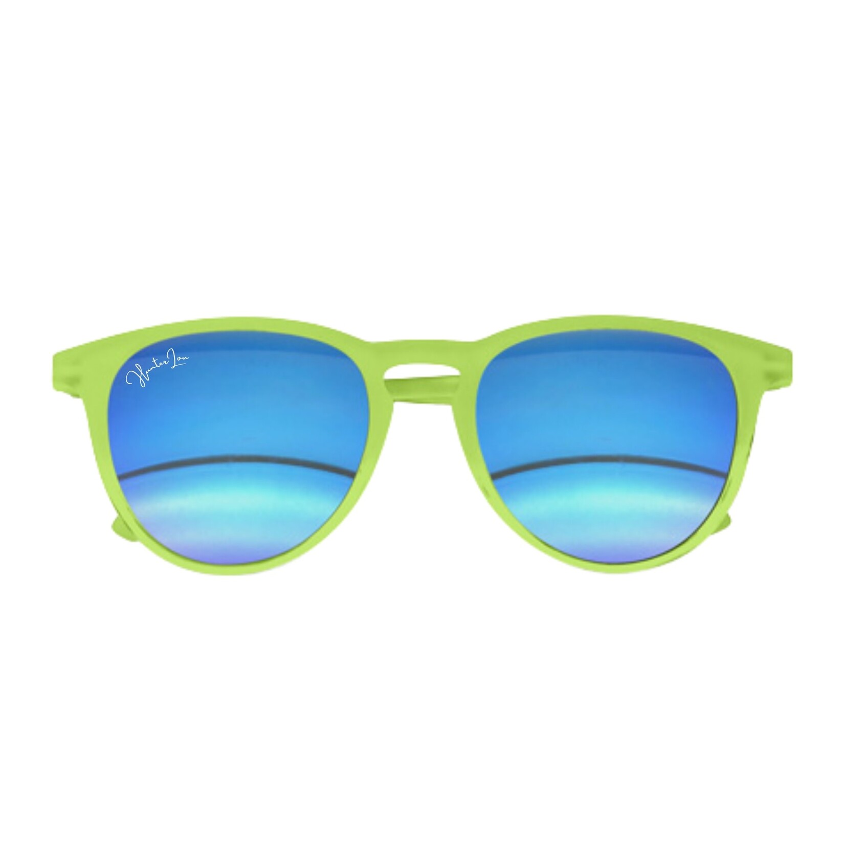 hunter lou citrus green sunnies