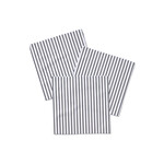 geometry white linen lux GEOMETRY washcloth