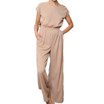 jade by jane mocha side cutout jumpsuit