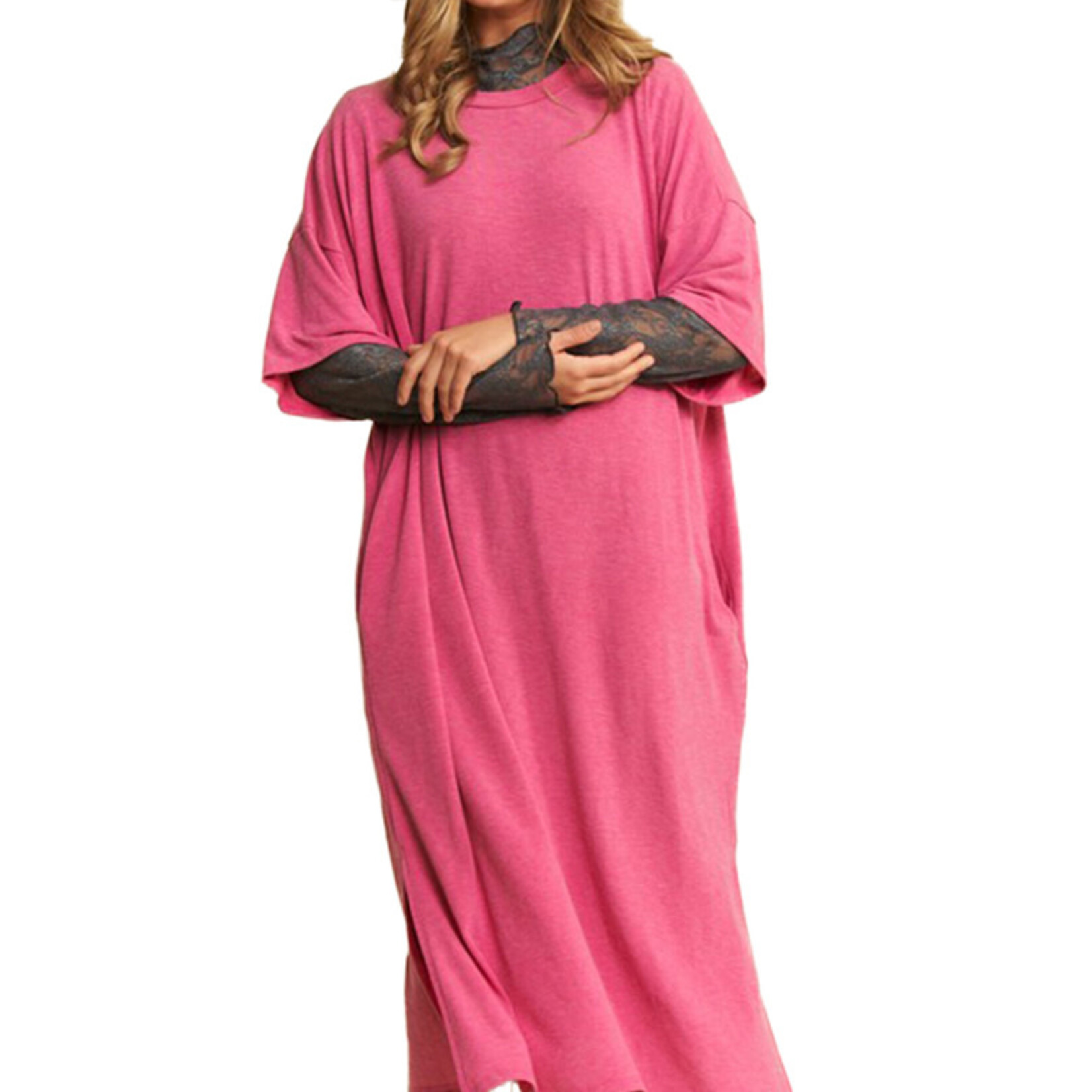 jade by jane magenta pocket dress