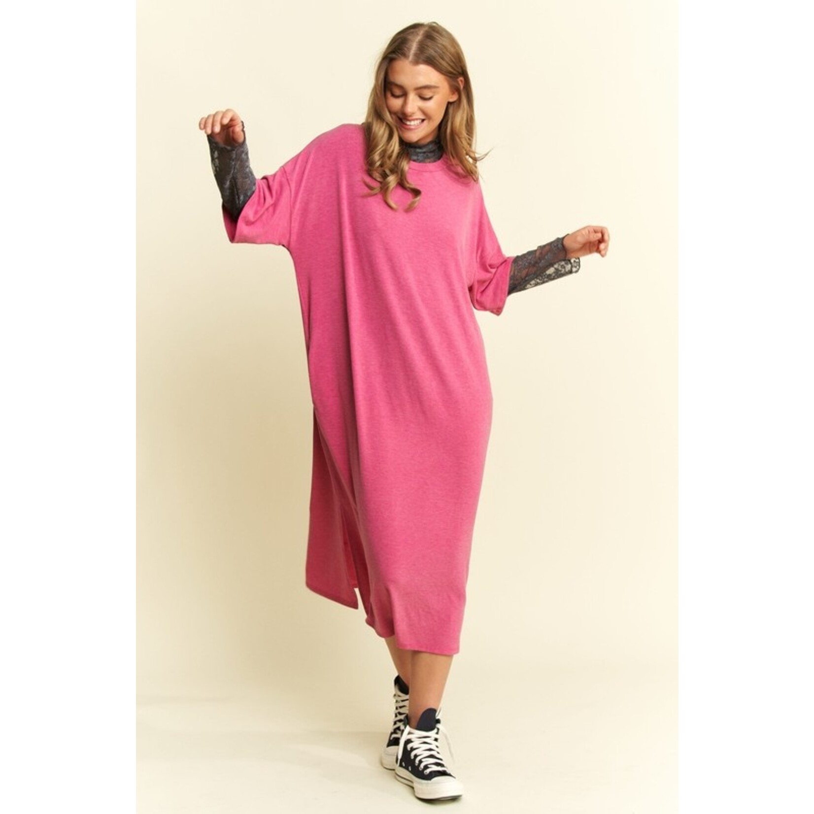 jade by jane magenta pocket dress