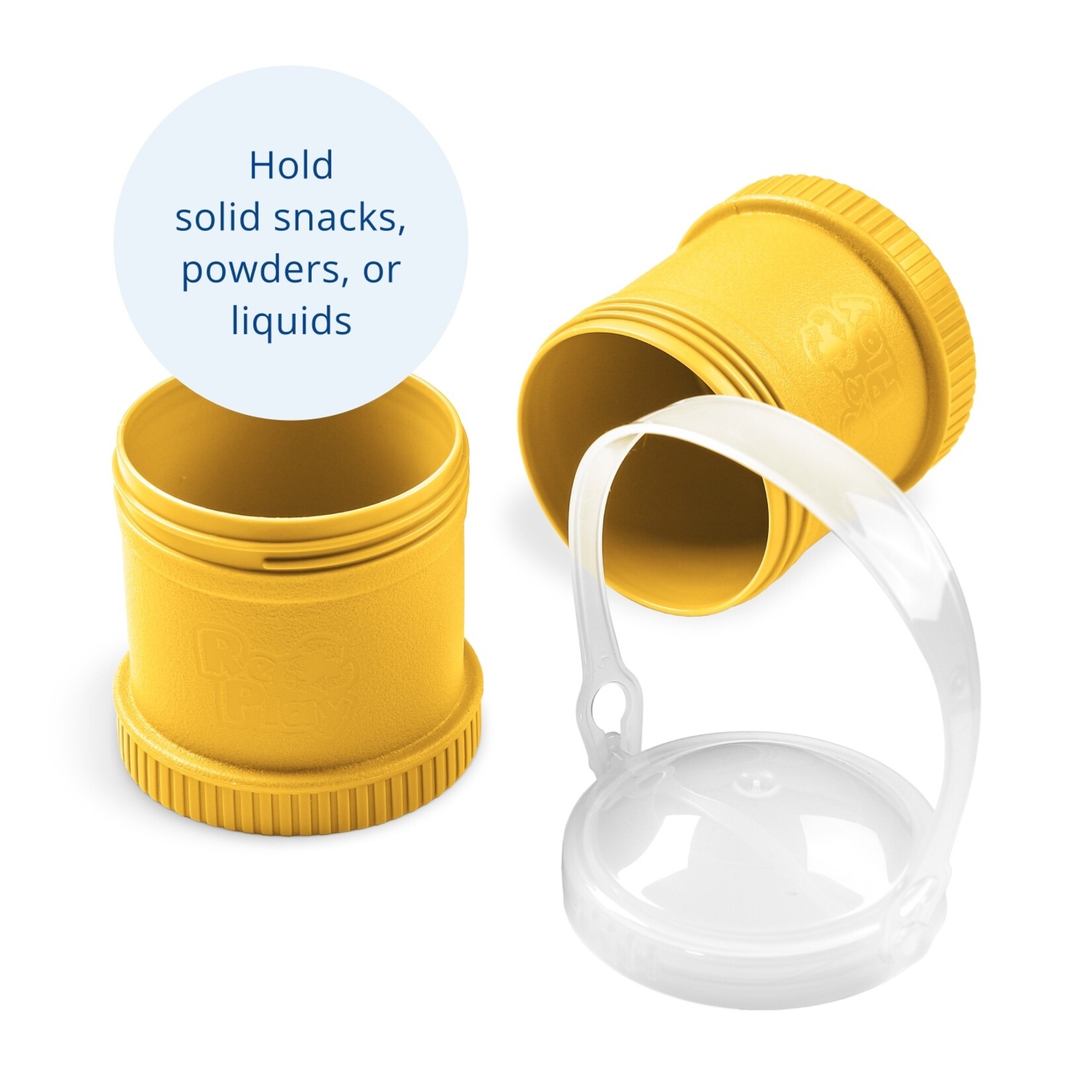 re play snack stack w/travel lid