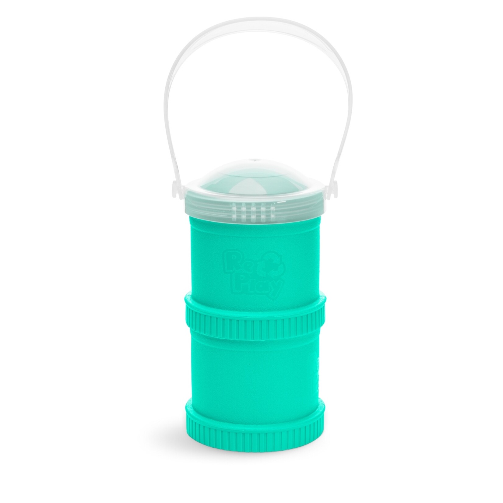 re play snack stack w/travel lid