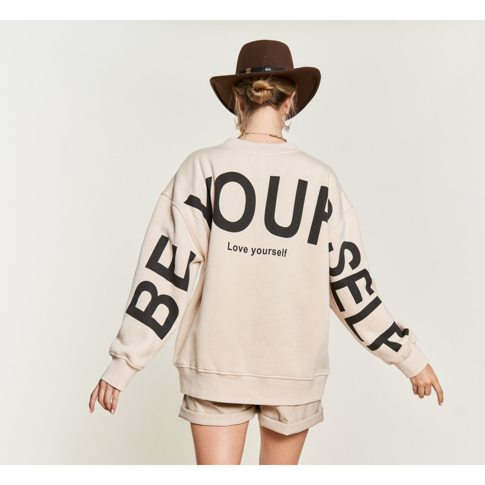 jade by jane BE YOURSELF sweatshirt