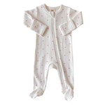 SIIX pink heart footie - 0-3 mo
