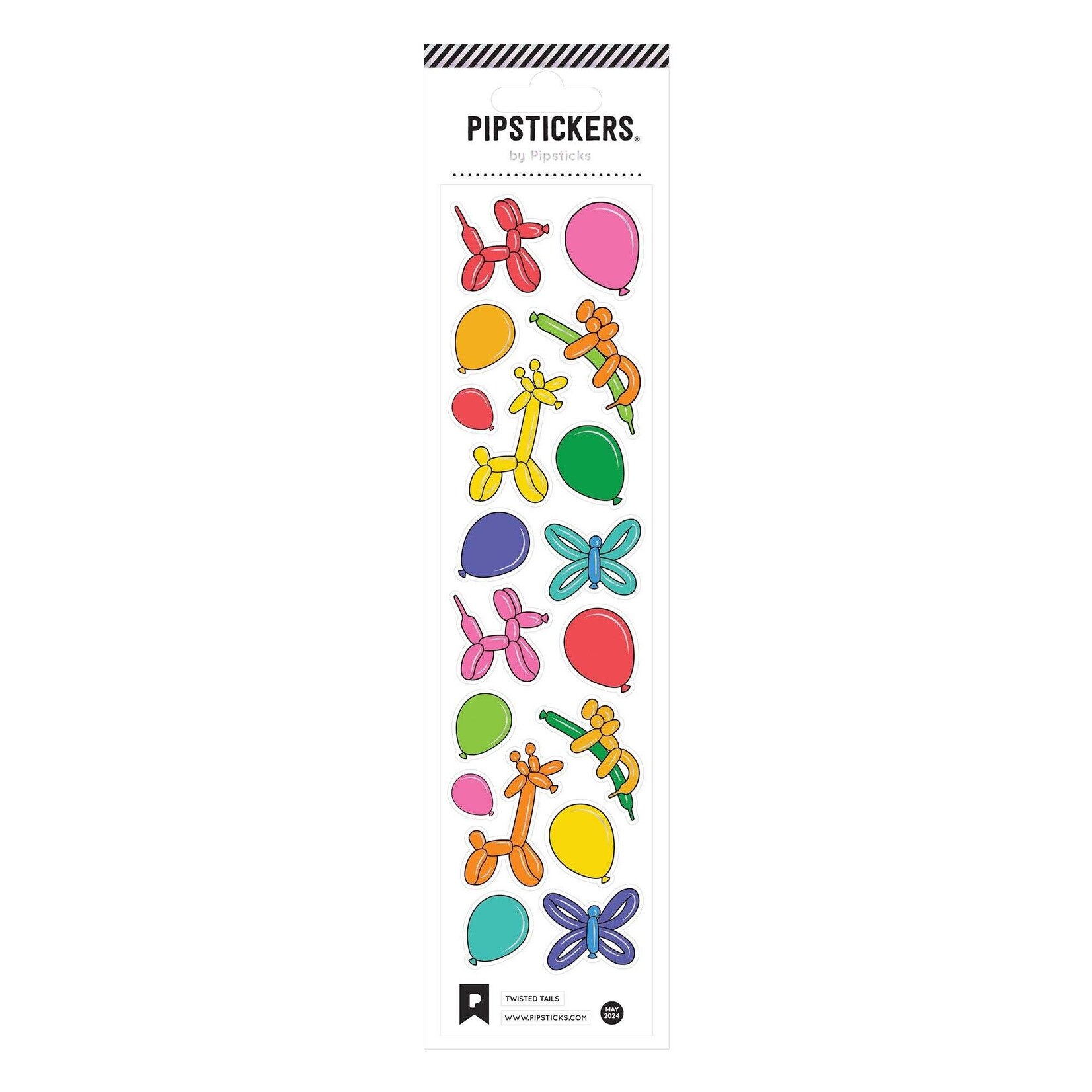 pipsticks twisted tails stickers