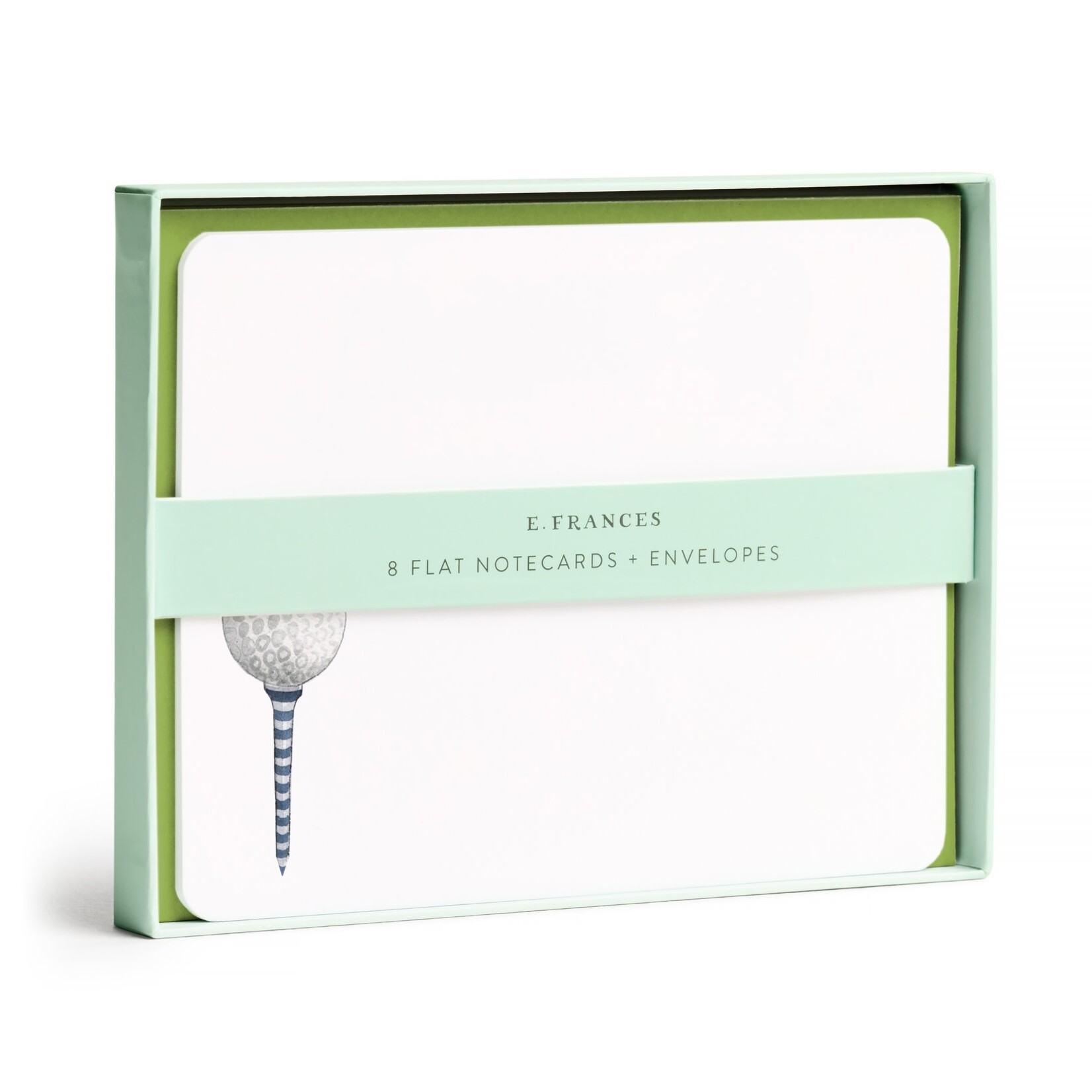 e. frances golf tee notecards