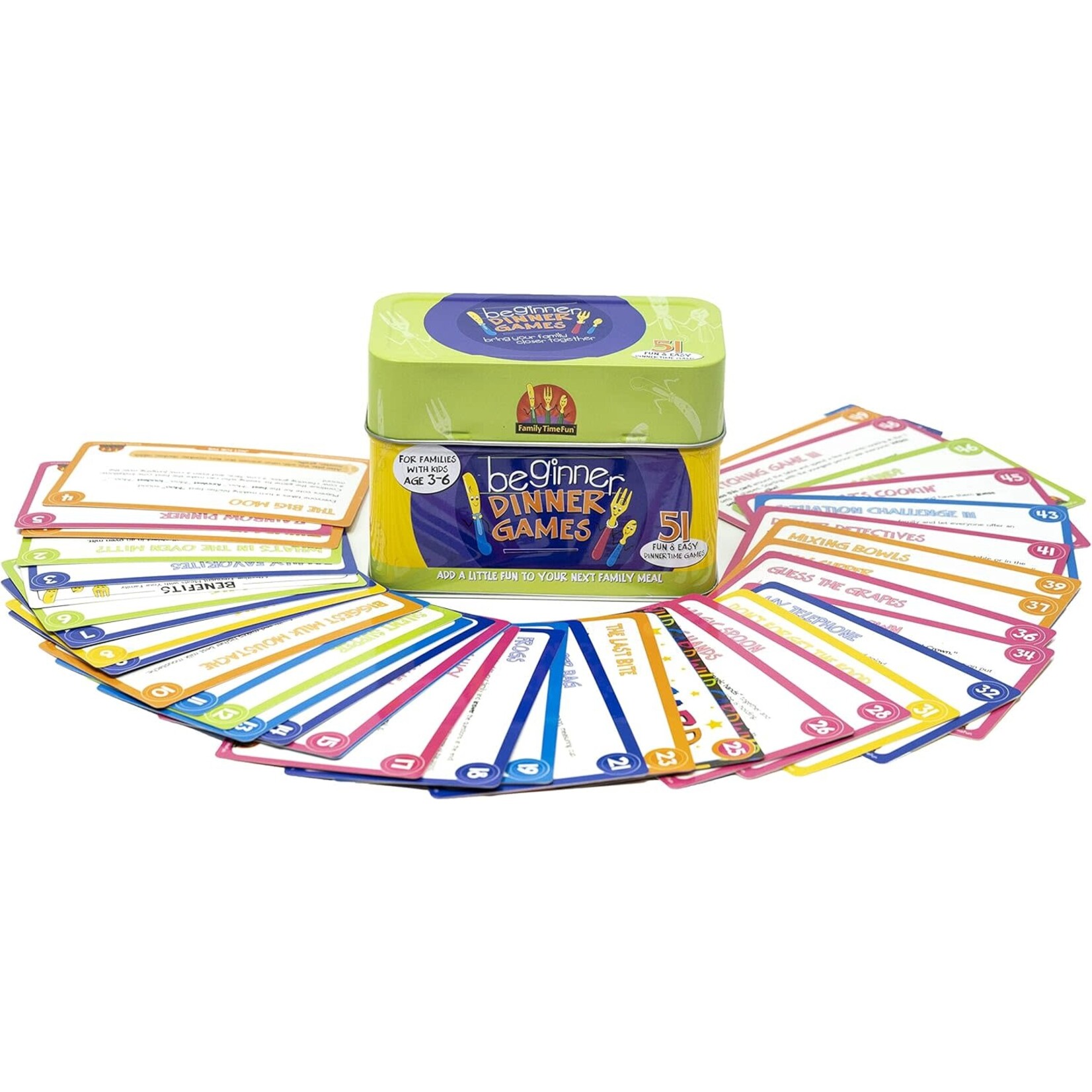 continuum beginner dinner games