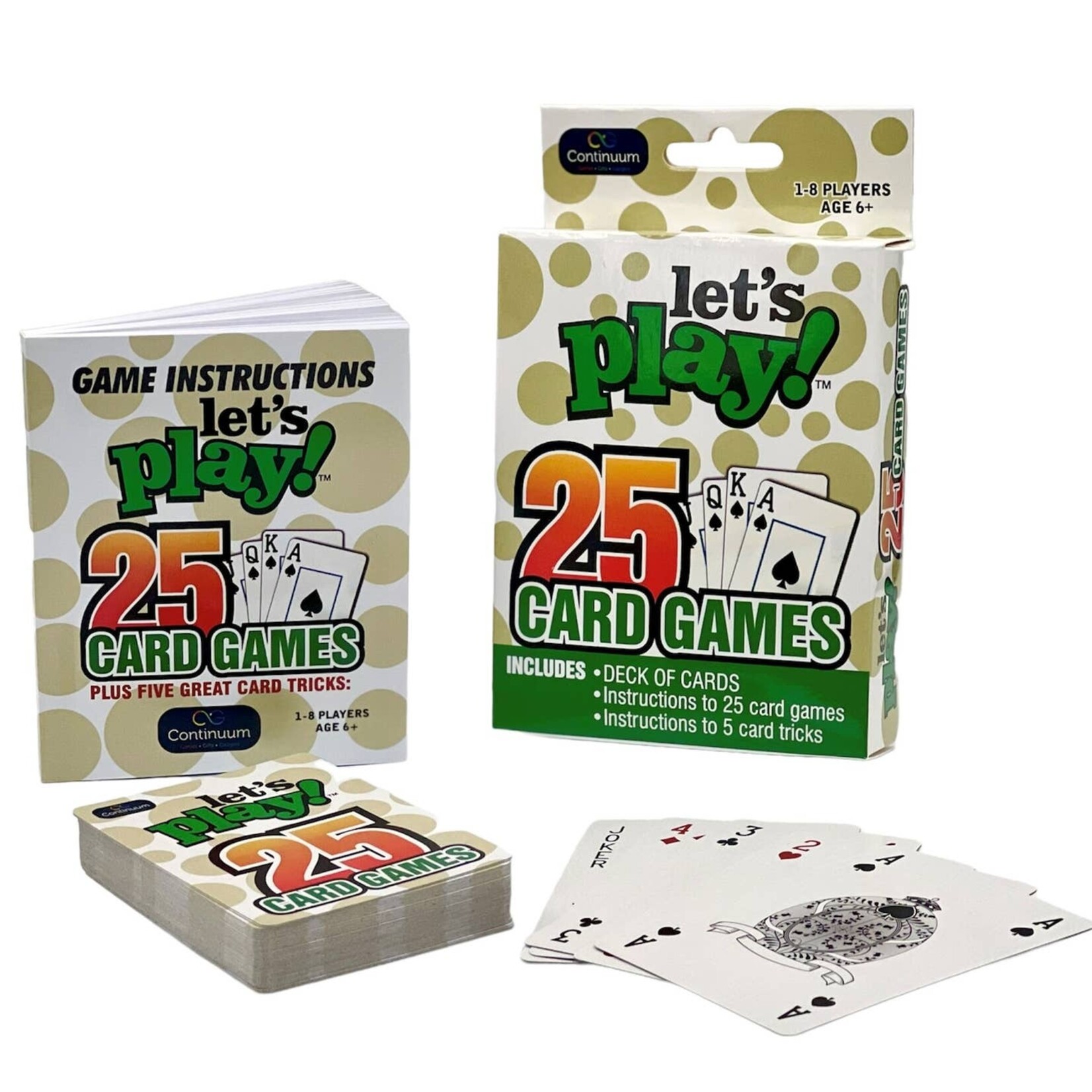 continuum let's play! 25 card games