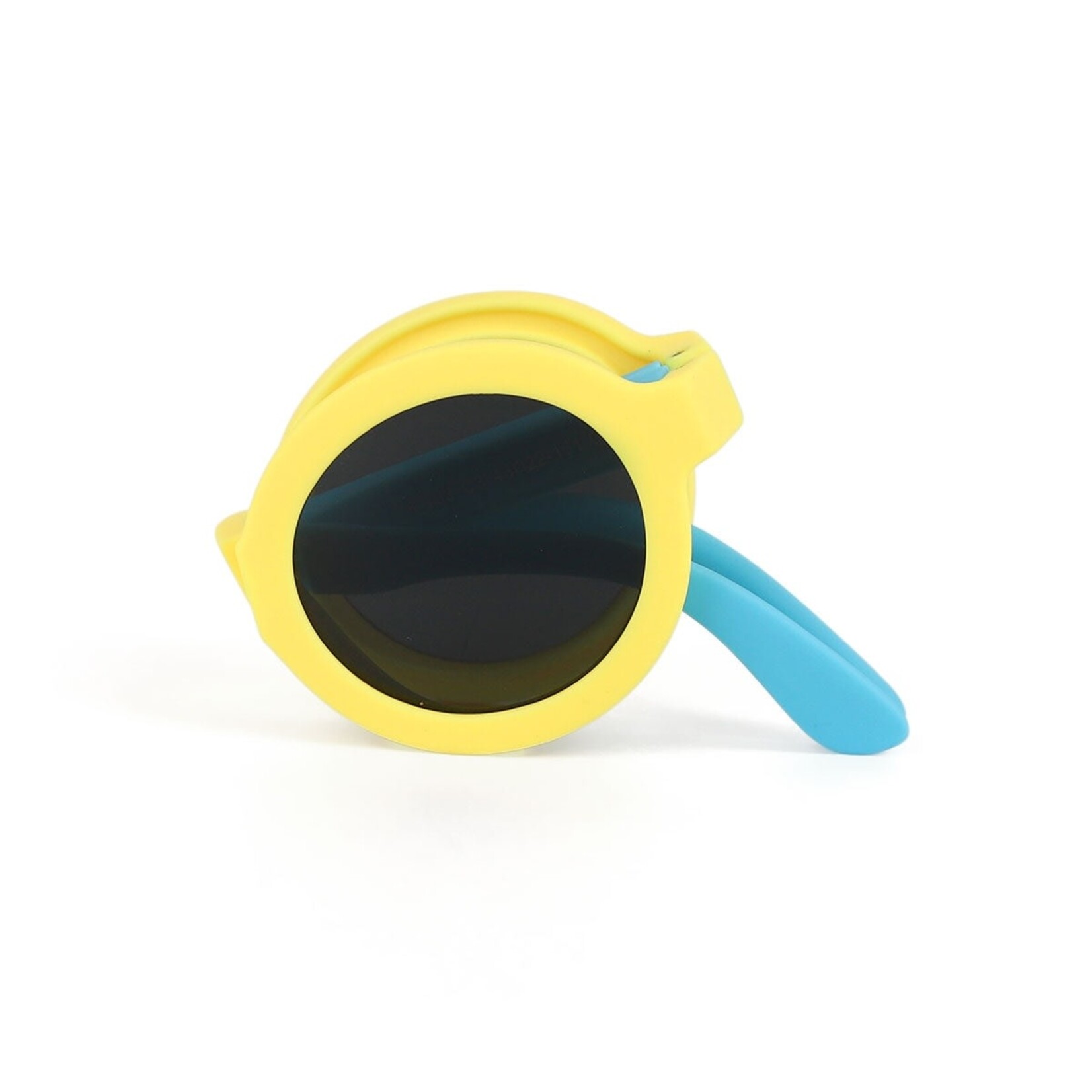 little sunnies yellow foldable round sunnies