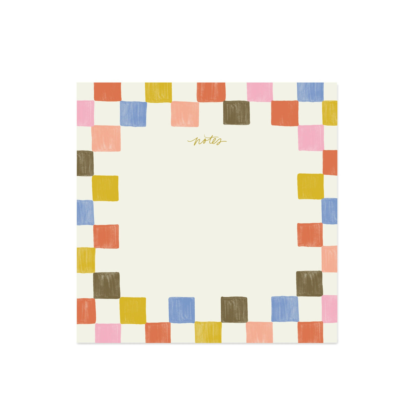 ramona & ruth color block notepad