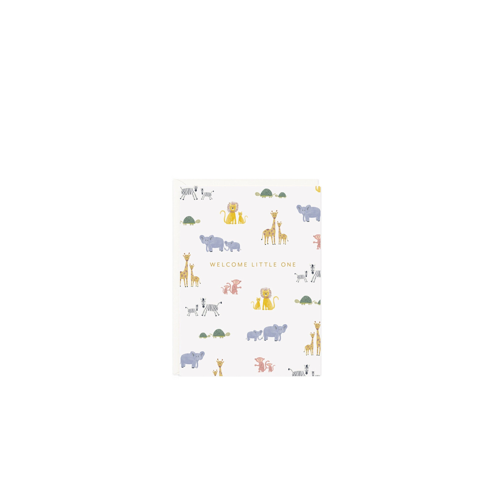 ramona & ruth welcome little one mini card