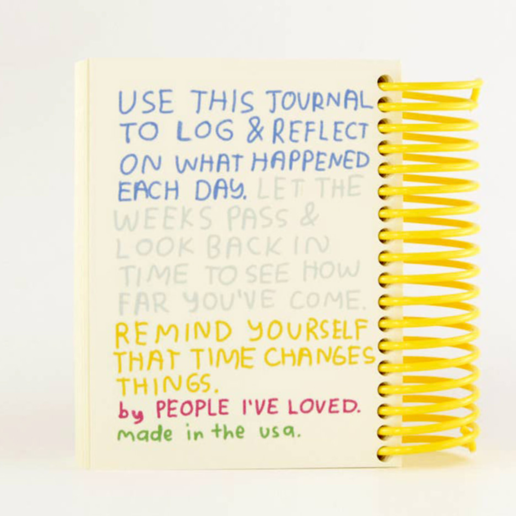 people i've loved life happened every day... journal