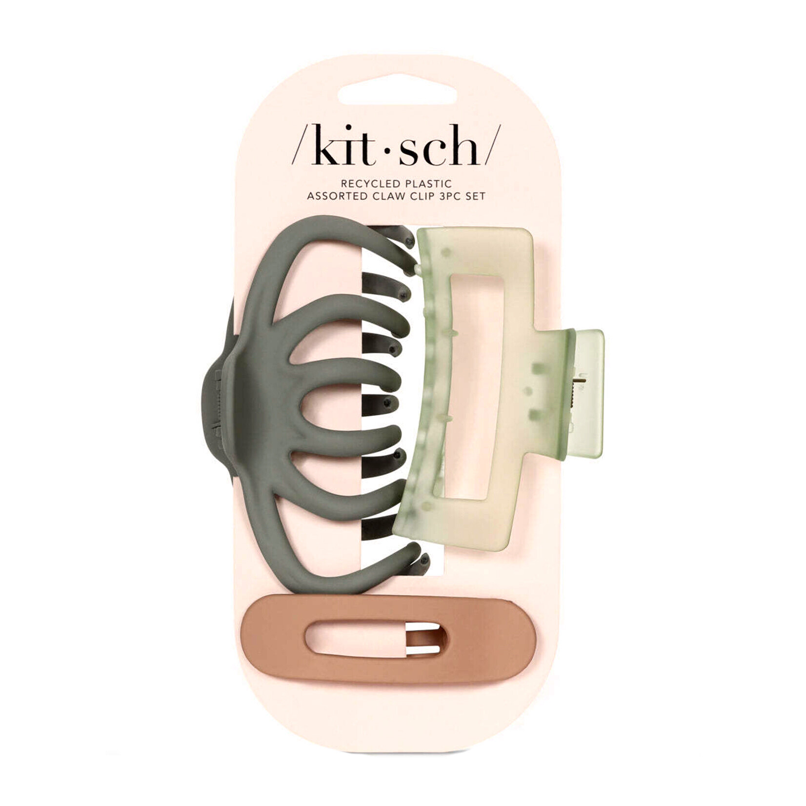 kitsch claw clips 3pc set