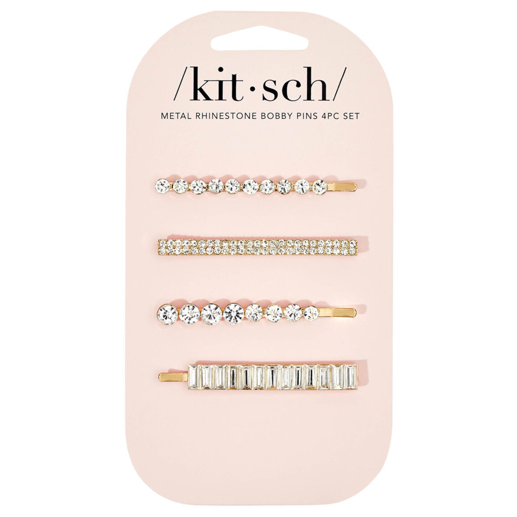 kitsch rhinestone bobby pins