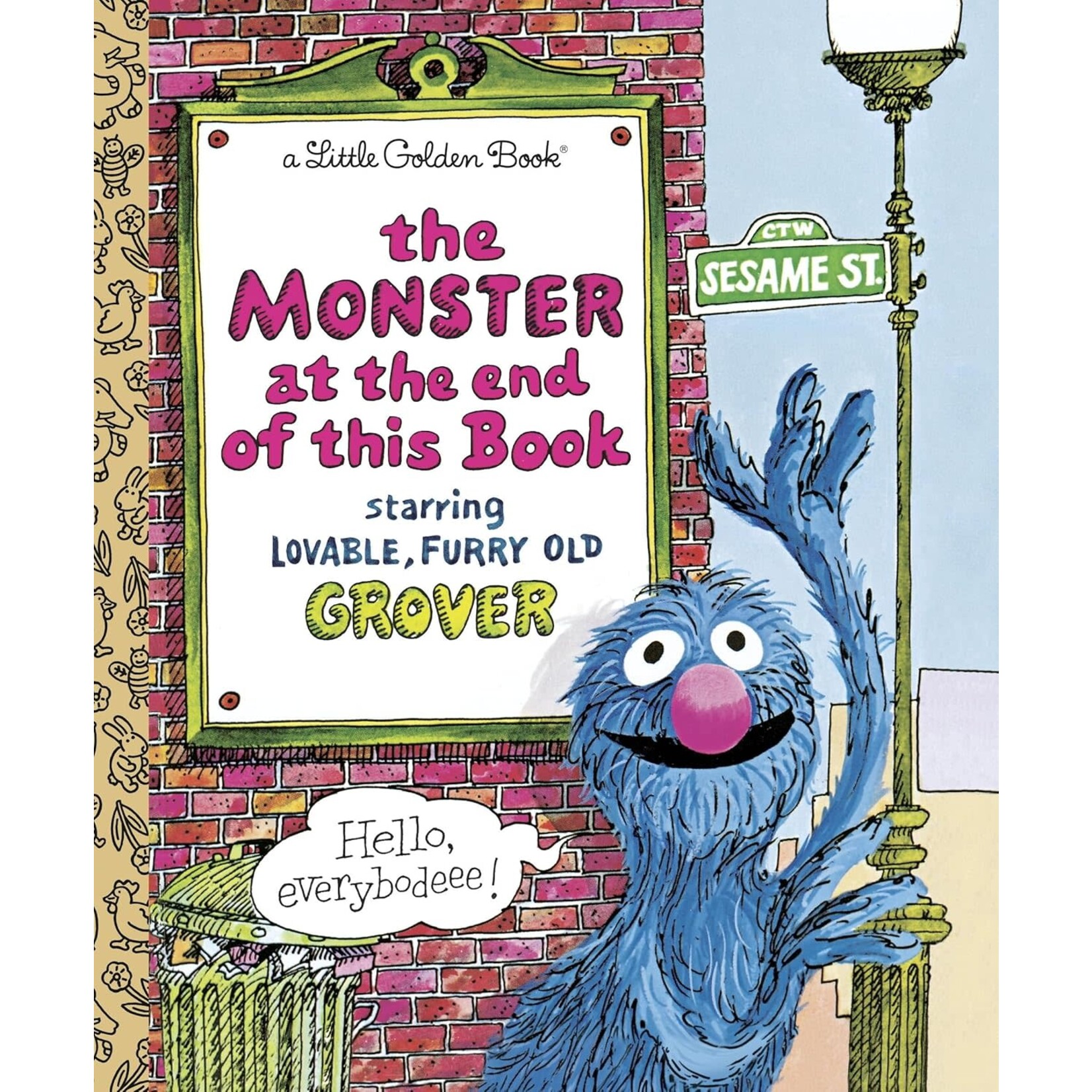 golden books the monster at the end of this book