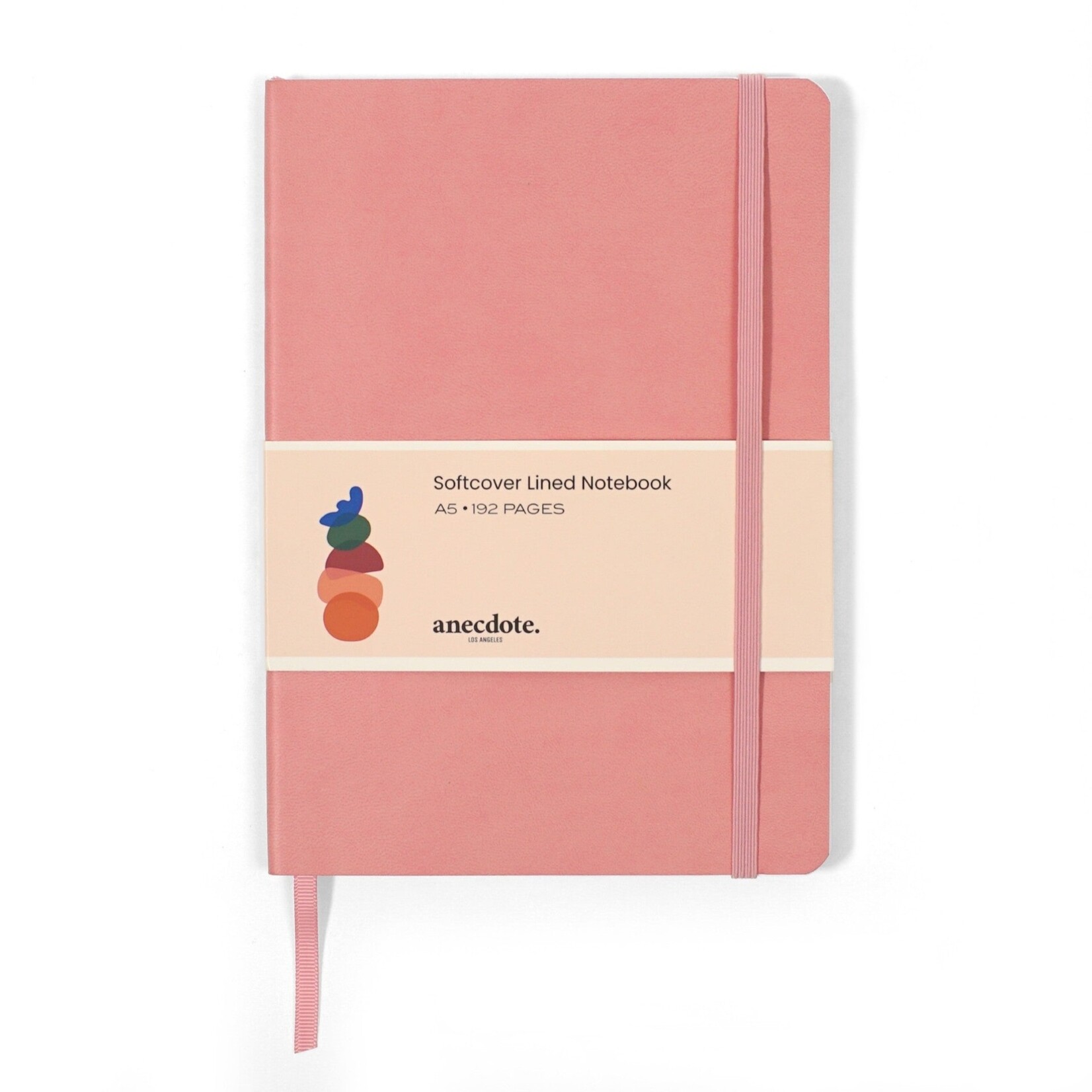 anecdote. softcover lined notebook
