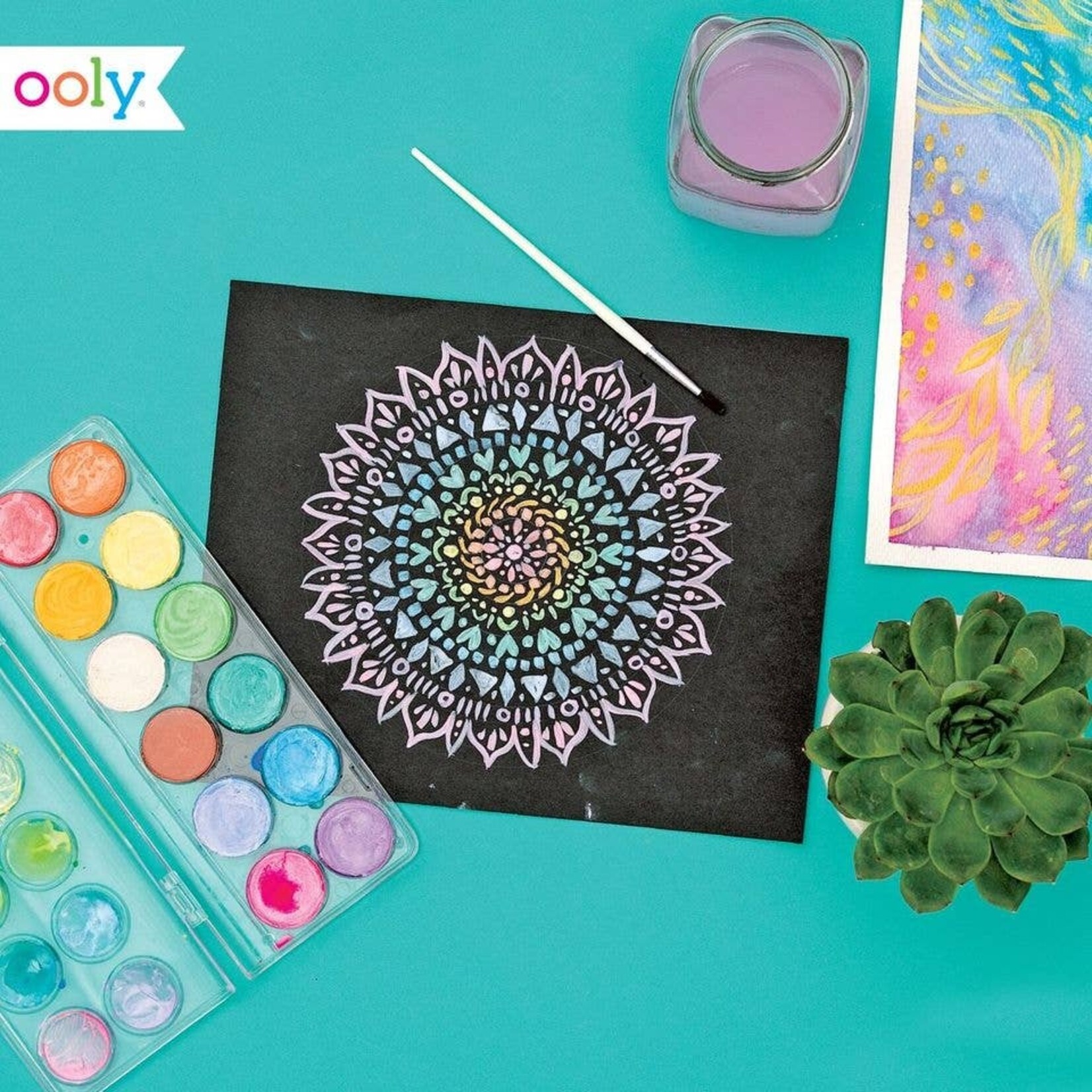 ooly chroma blends watercolor set
