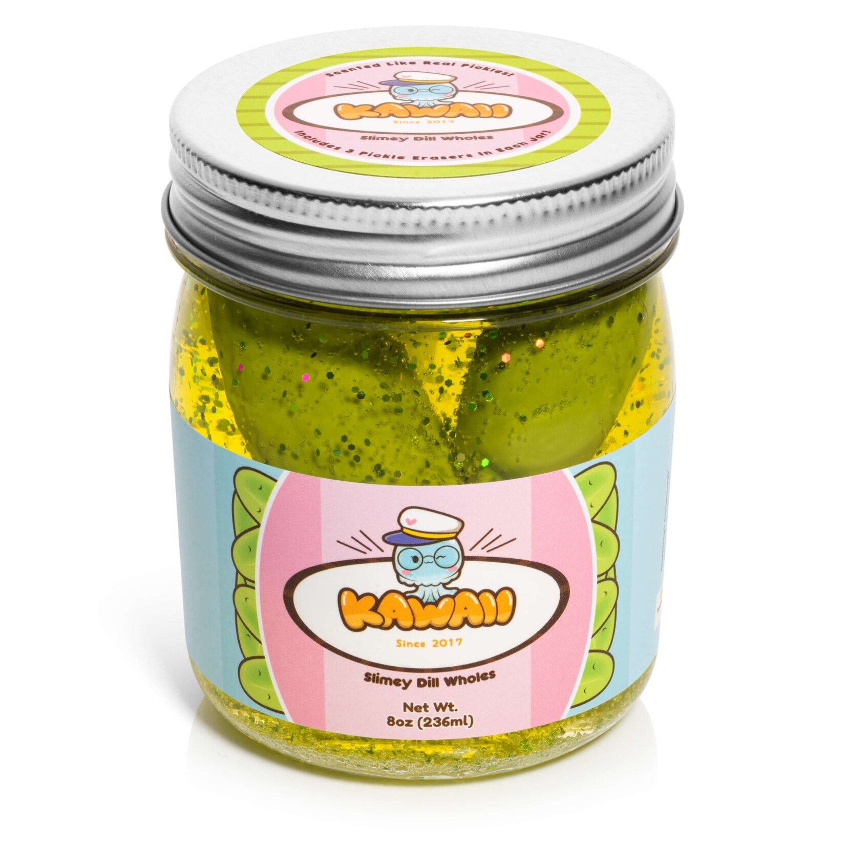 kawaii slime company slimey dill wholes pickle slime