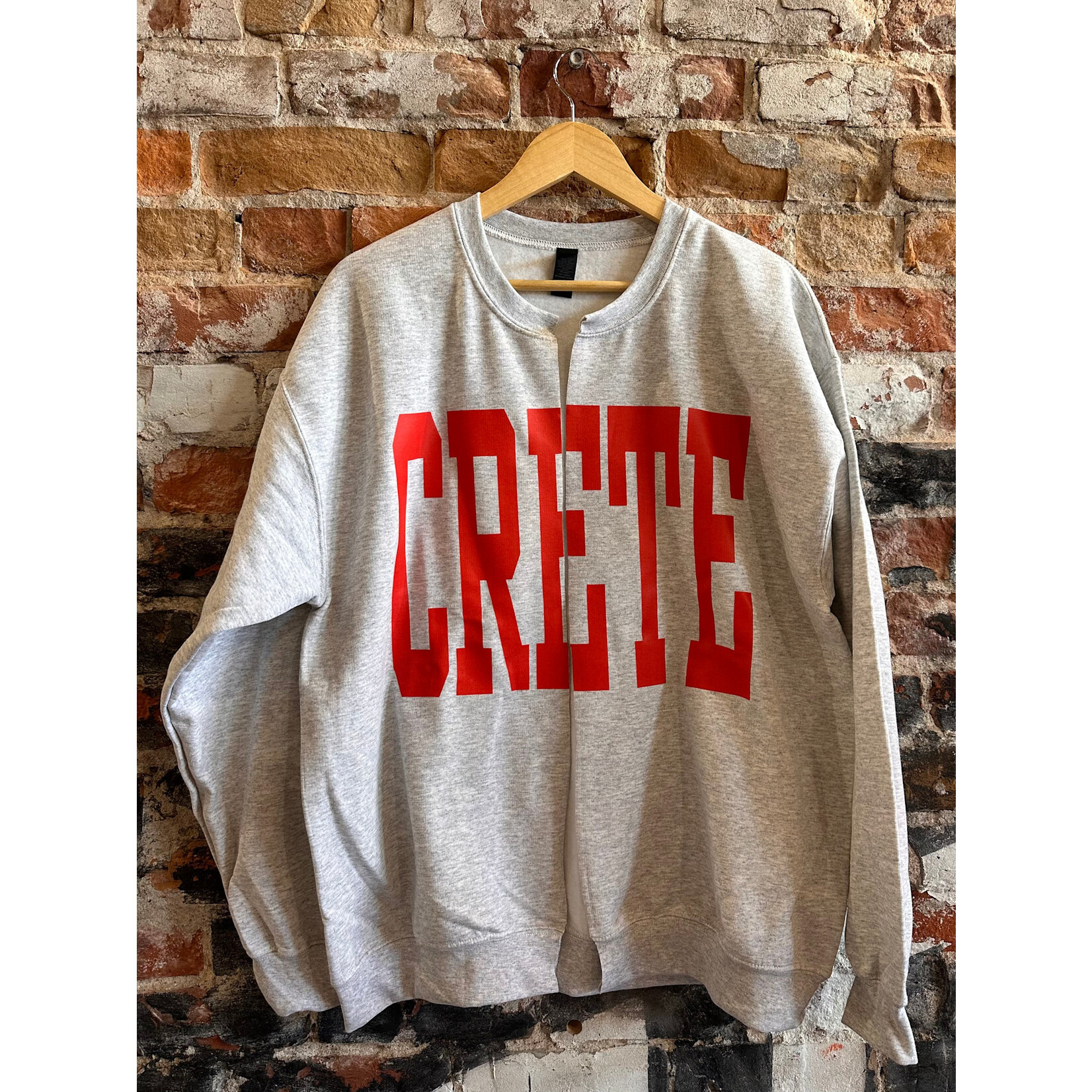 CRETE sweatshirt cardigan