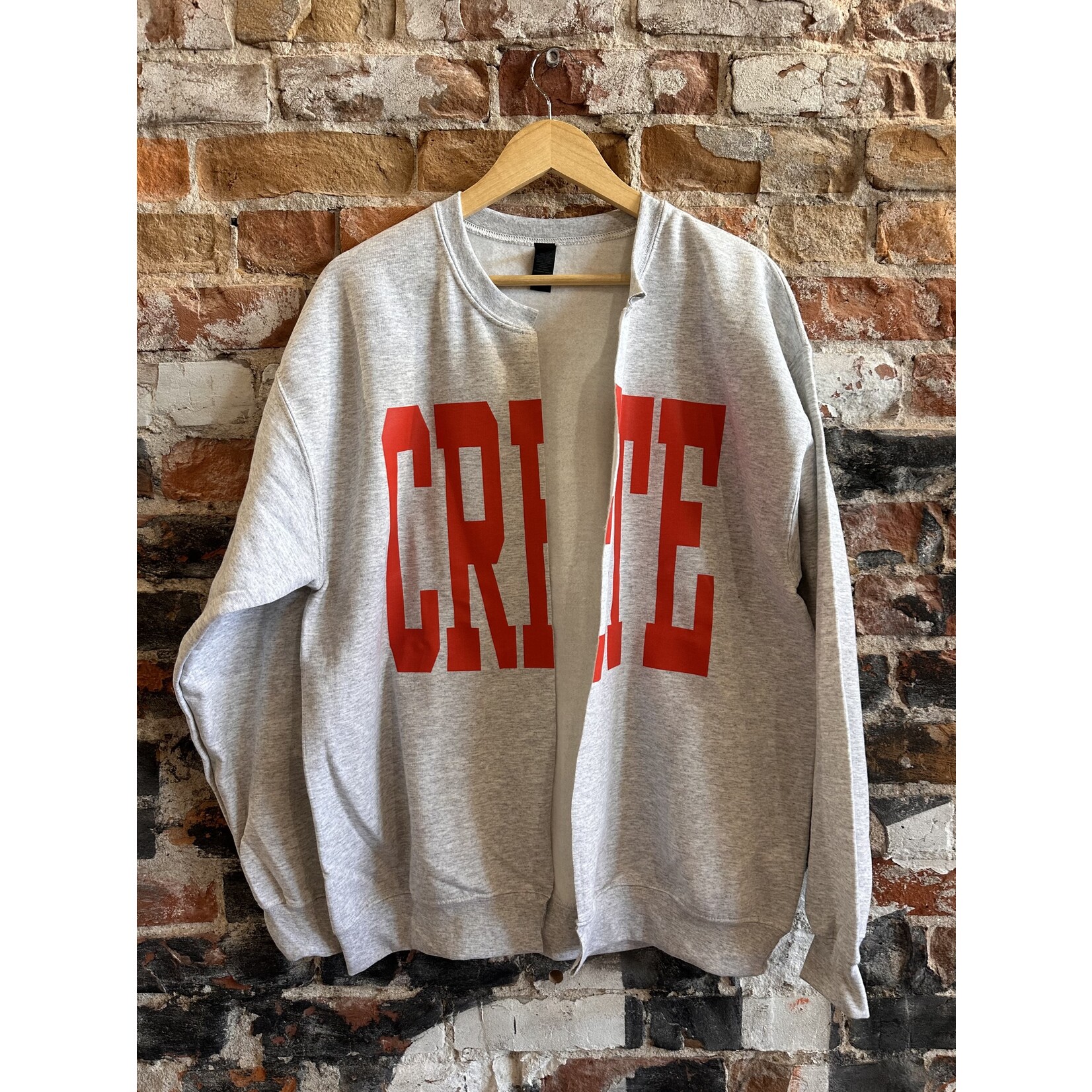 CRETE sweatshirt cardigan