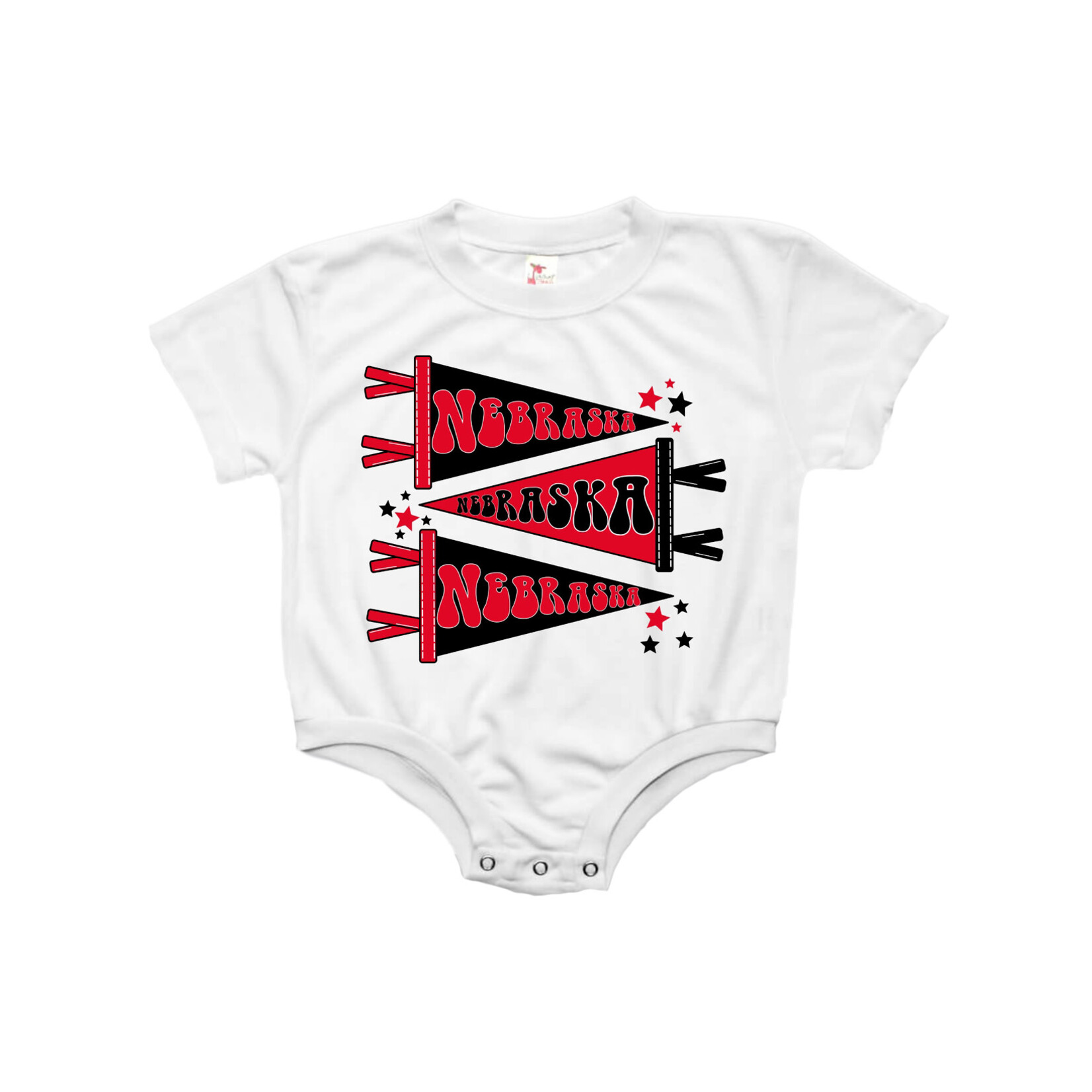 laughing girrafe nebraska onesie